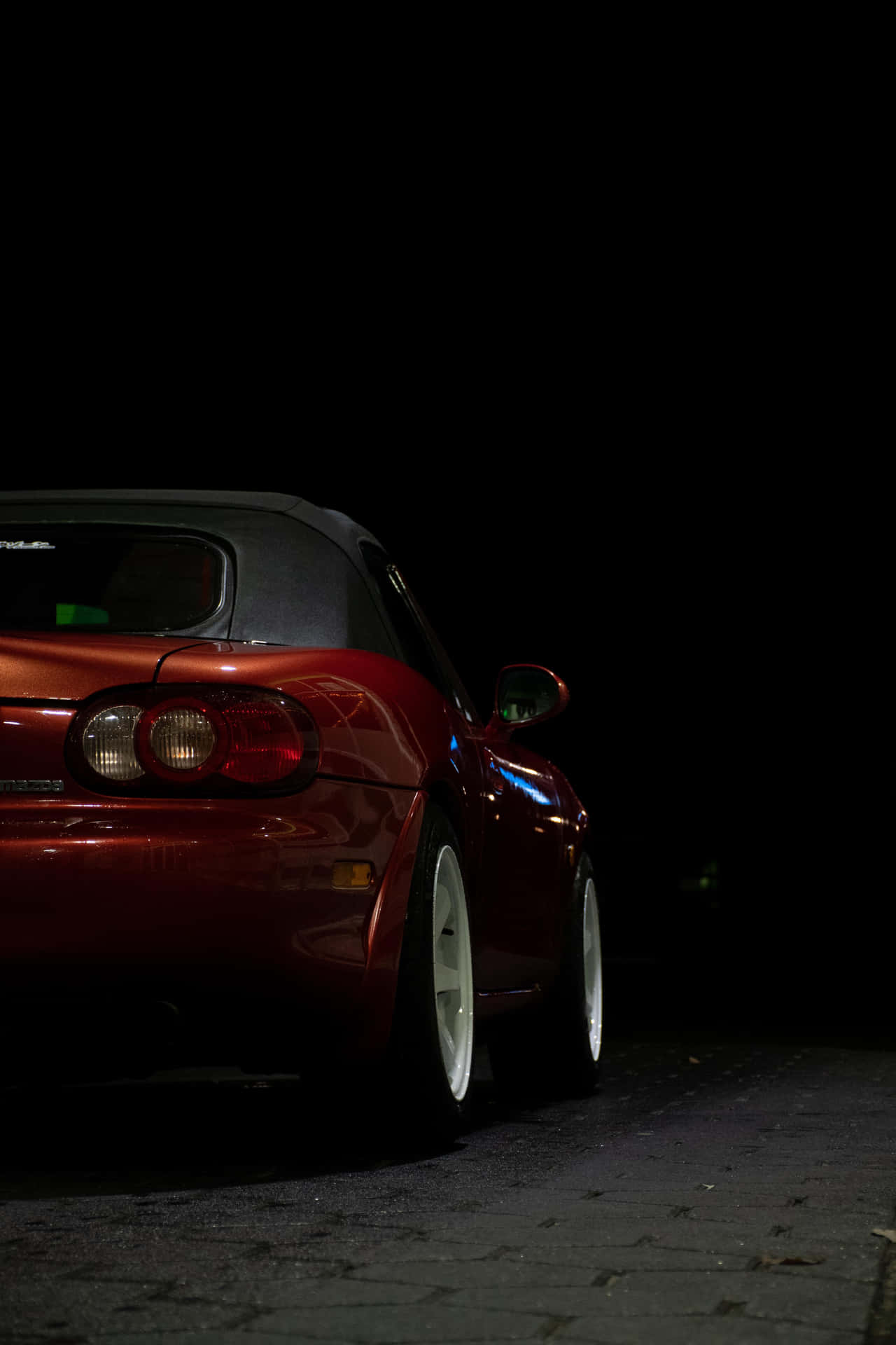 2004 Mazda Mx 5 Miata Red Sports Car Background