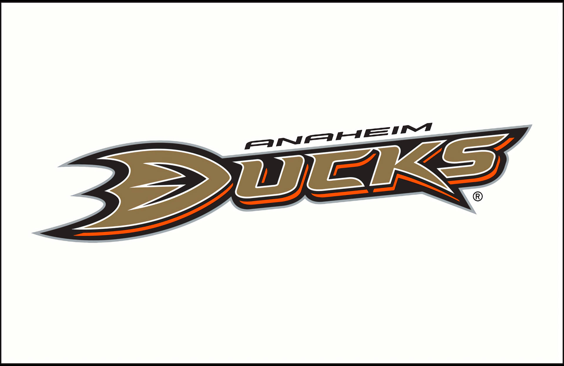 2006 Anaheim Ducks Logo Background