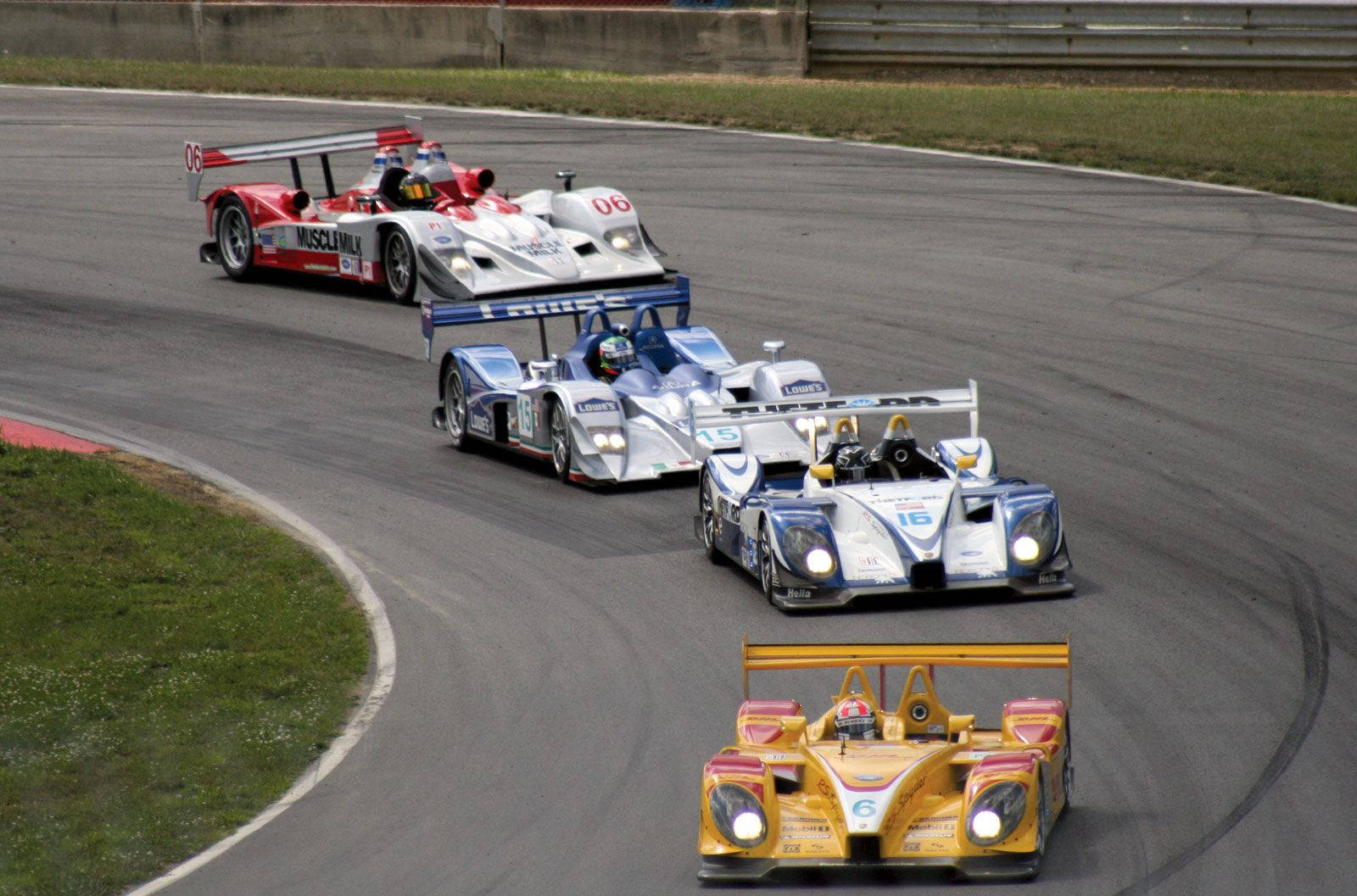 2007 American Le Mans Series Prototype Motorsport Background