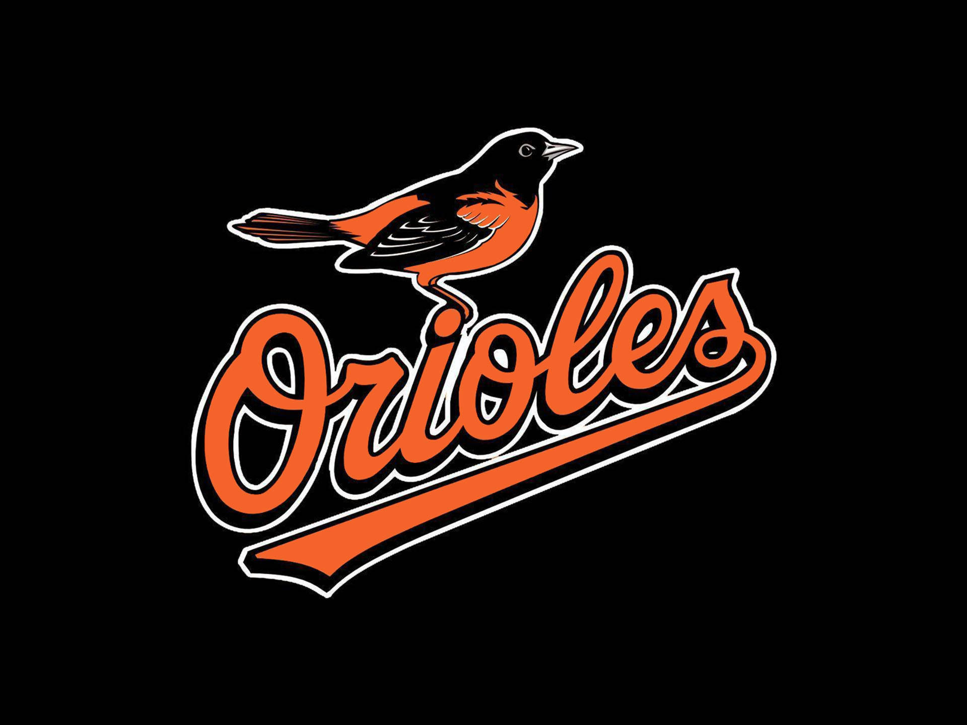 2009 Baltimore Orioles Logo Background
