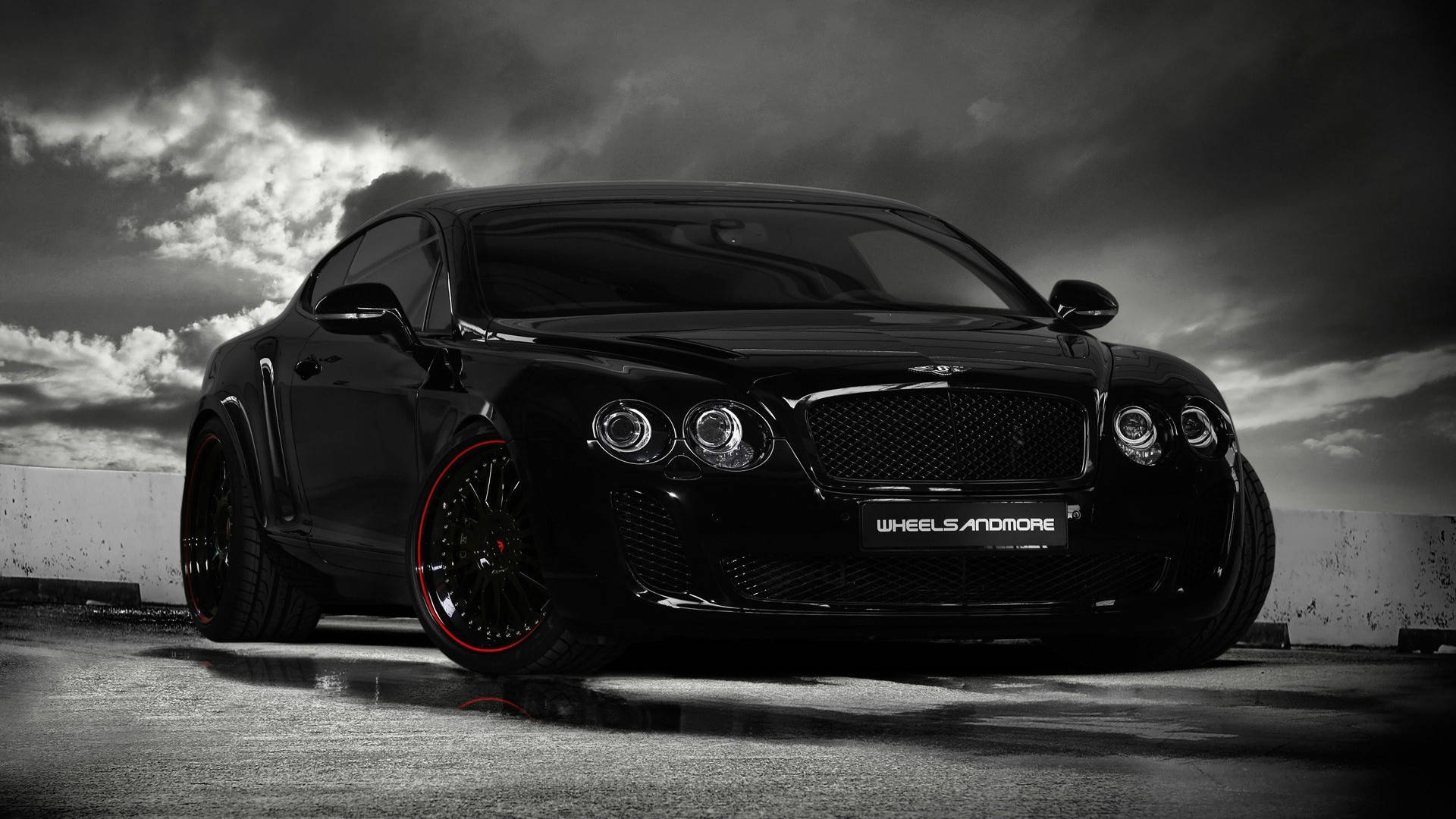 2010 Bentley Continental Black Sports Cars