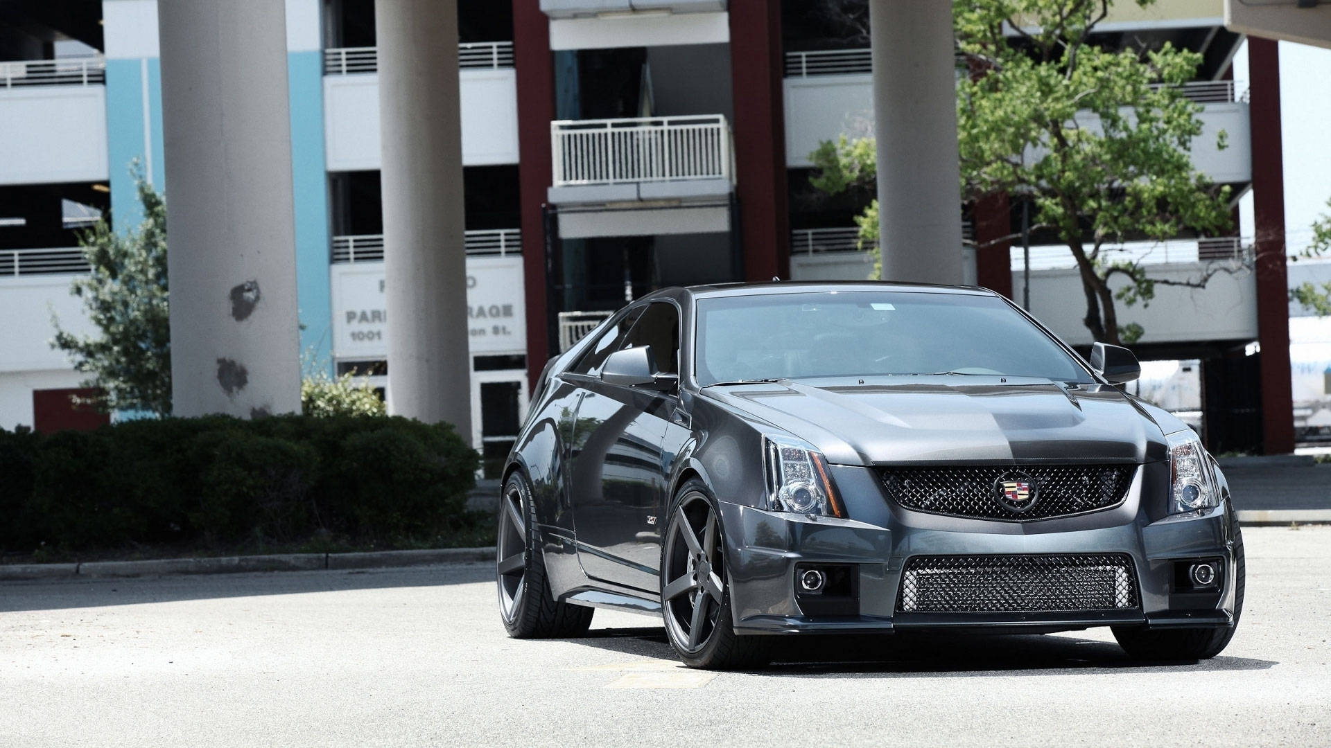 2011 Cadillac Cts-v From Iphone Background
