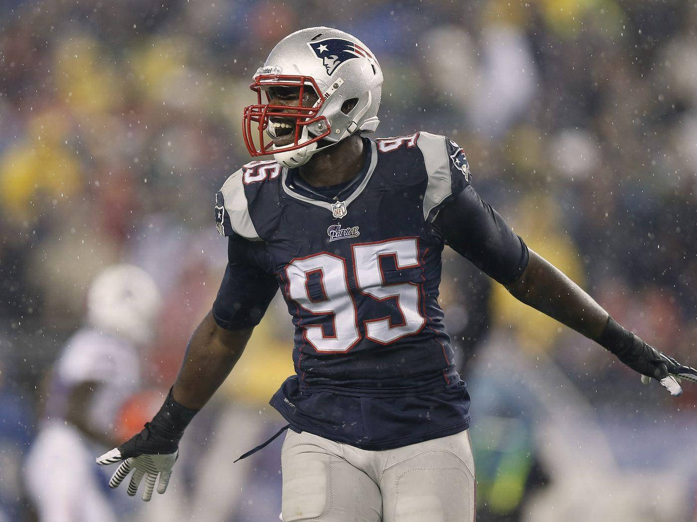 2012 Nfl Draft New England Patriots Chandler Jones Background