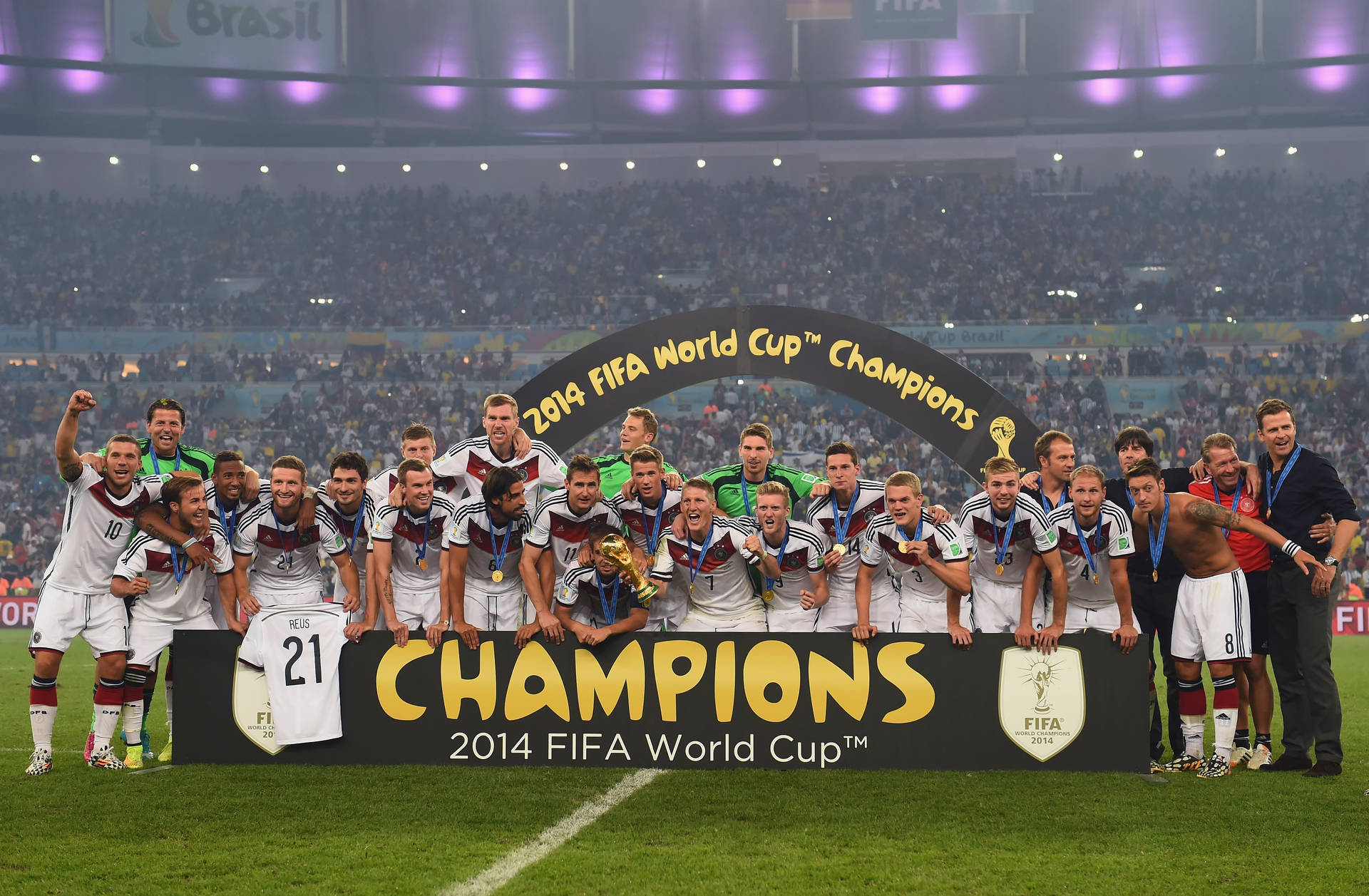 2014 Fifa World Cup Champions Background