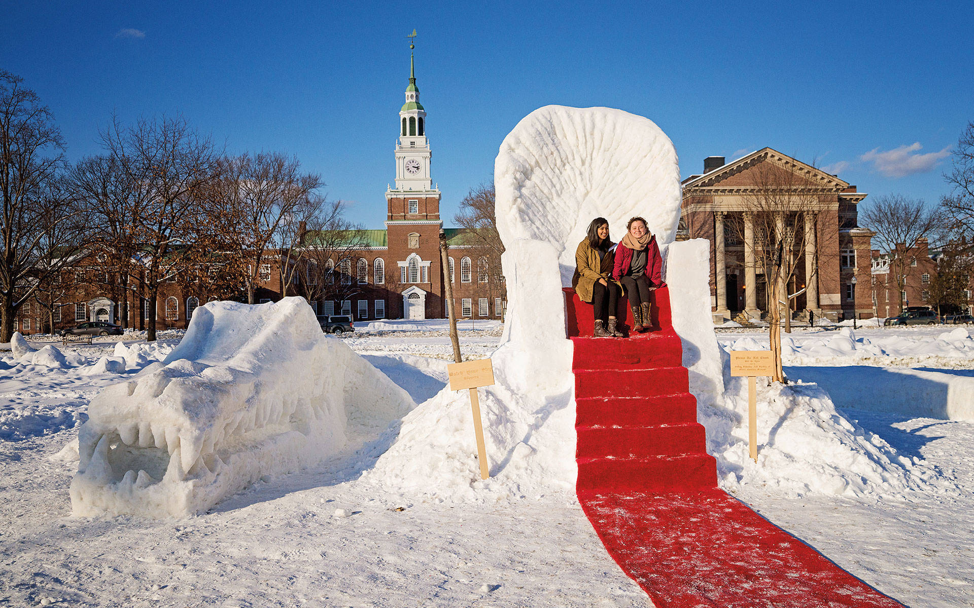 2014 Winter Carnival Dartmouth College Background