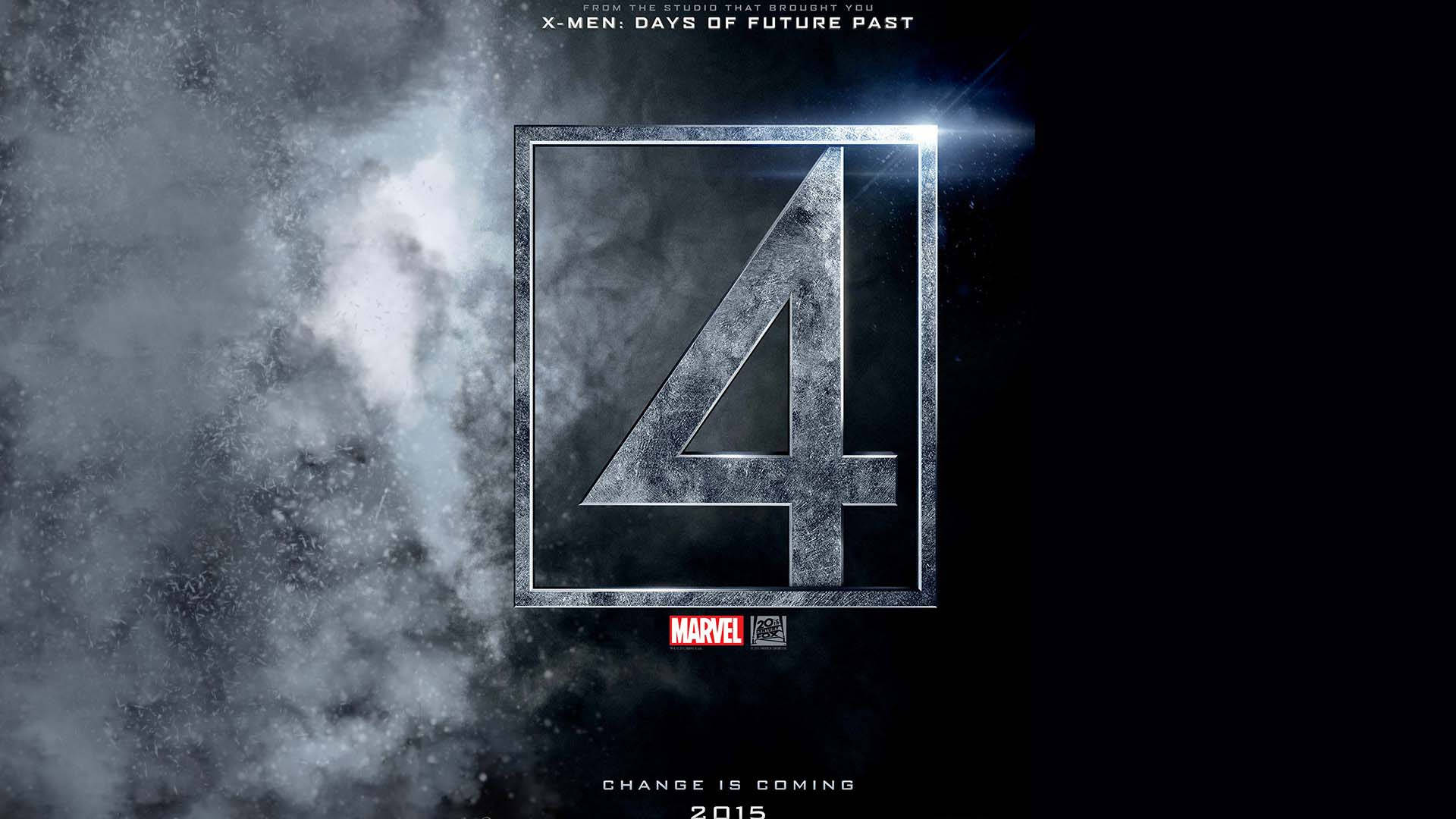 2015 Fantastic Four Number Logo Background