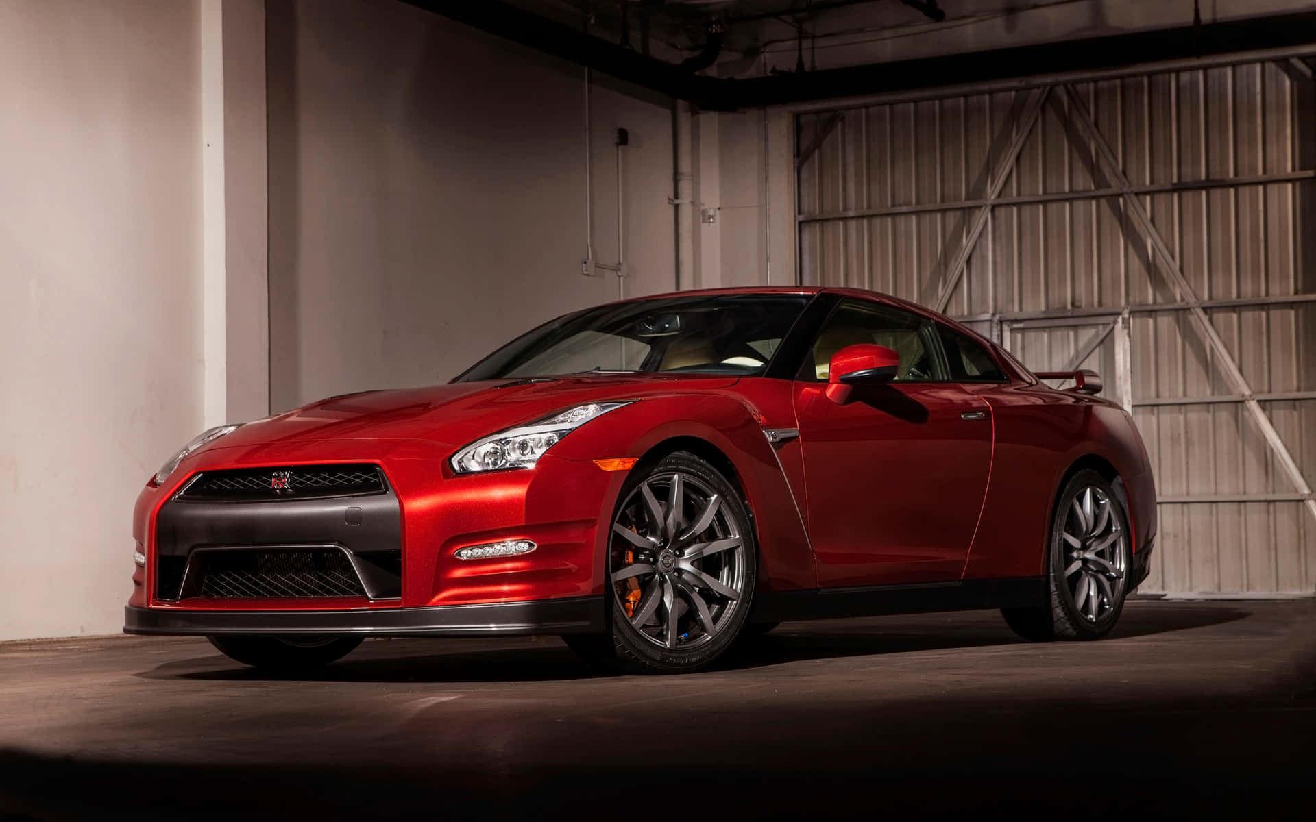 2015 Nissan R35 Gtr Luxury Car Background