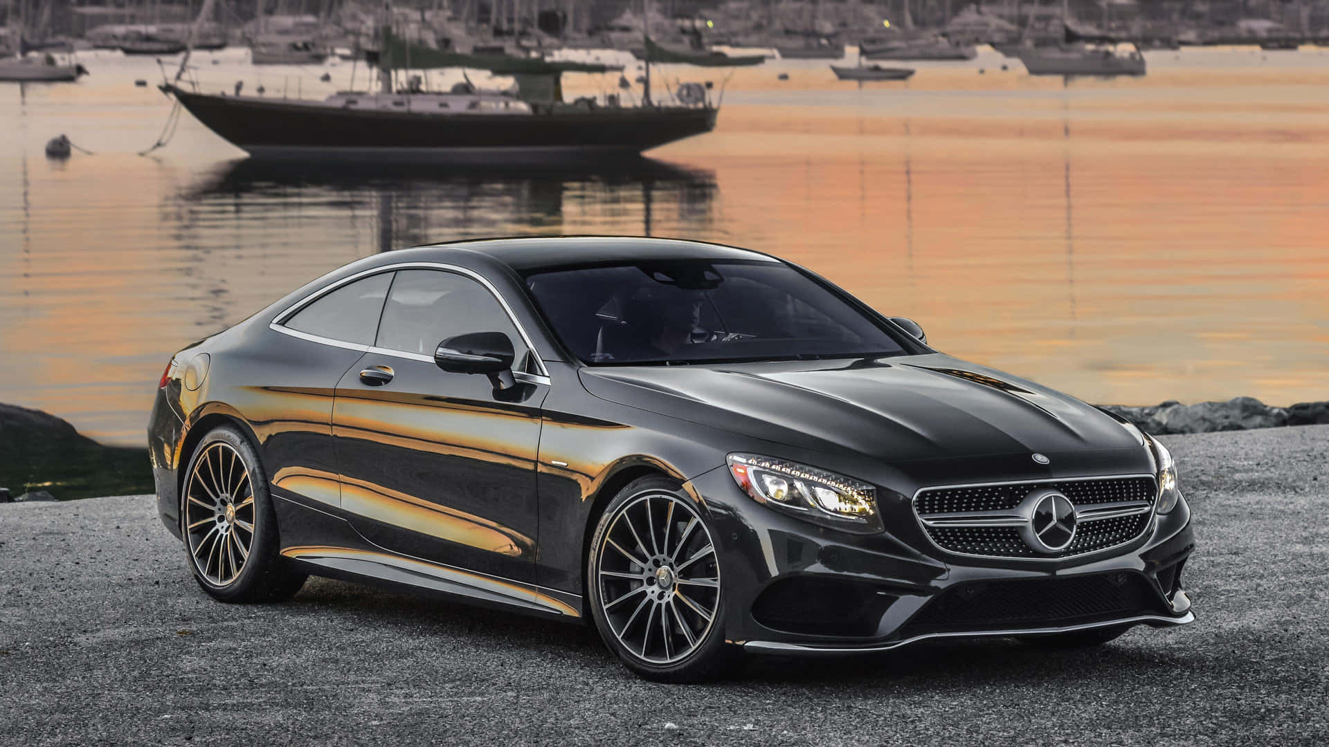 2015 S550 Mercedes Benz 4k Background