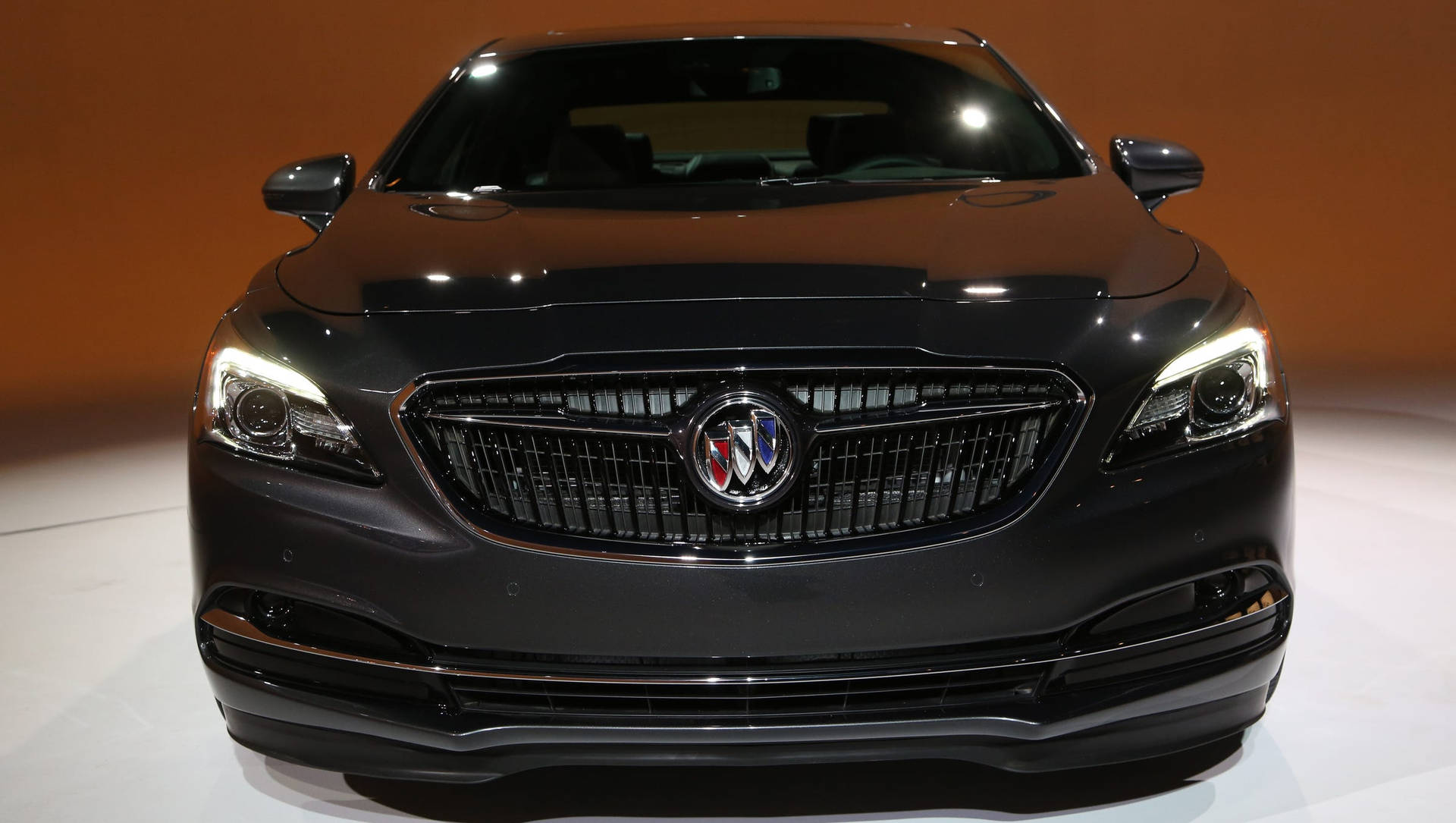 2017 Buick Lacrosse In Shiny Black Background