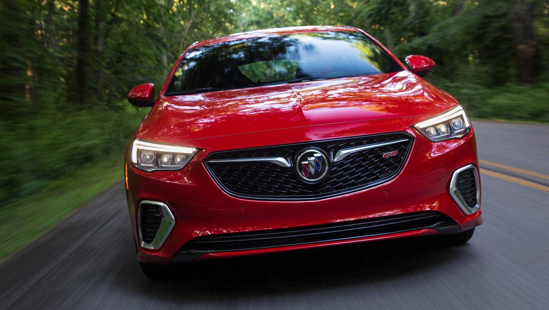 2018 Buick Regal Sportback Gs In Radiant Red