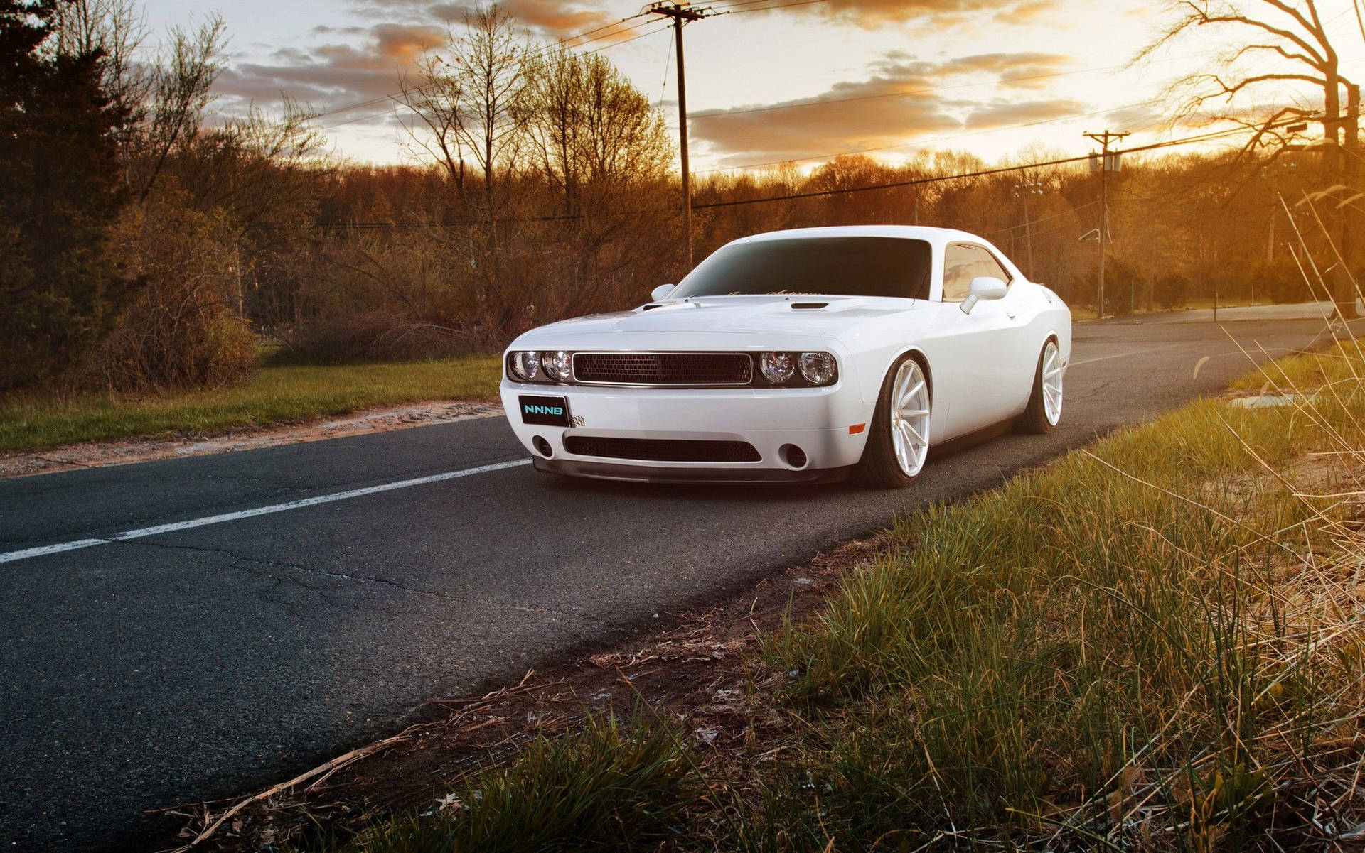 2018 Dodge Challenger - Quintessential American Muscle Car Background