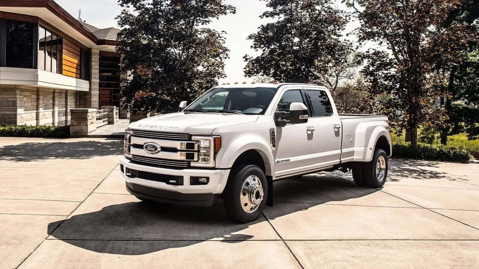 2018 Ford F-450 Powerstroke Model Background