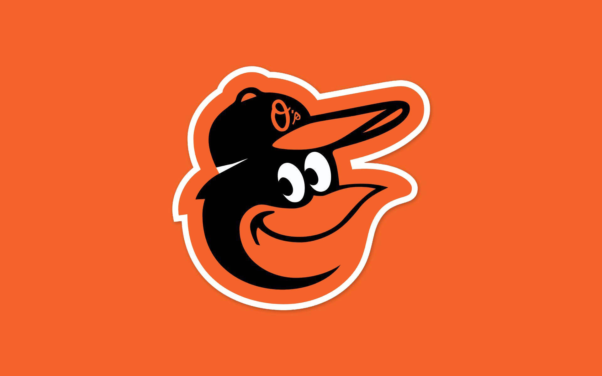 2019 Baltimore Orioles Orange Background