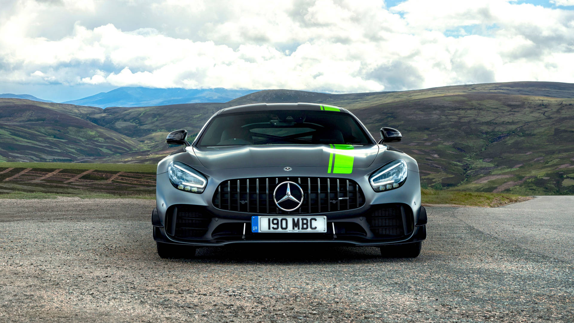 2019 Mercedes Amg Gtr Pro Racing Stripes