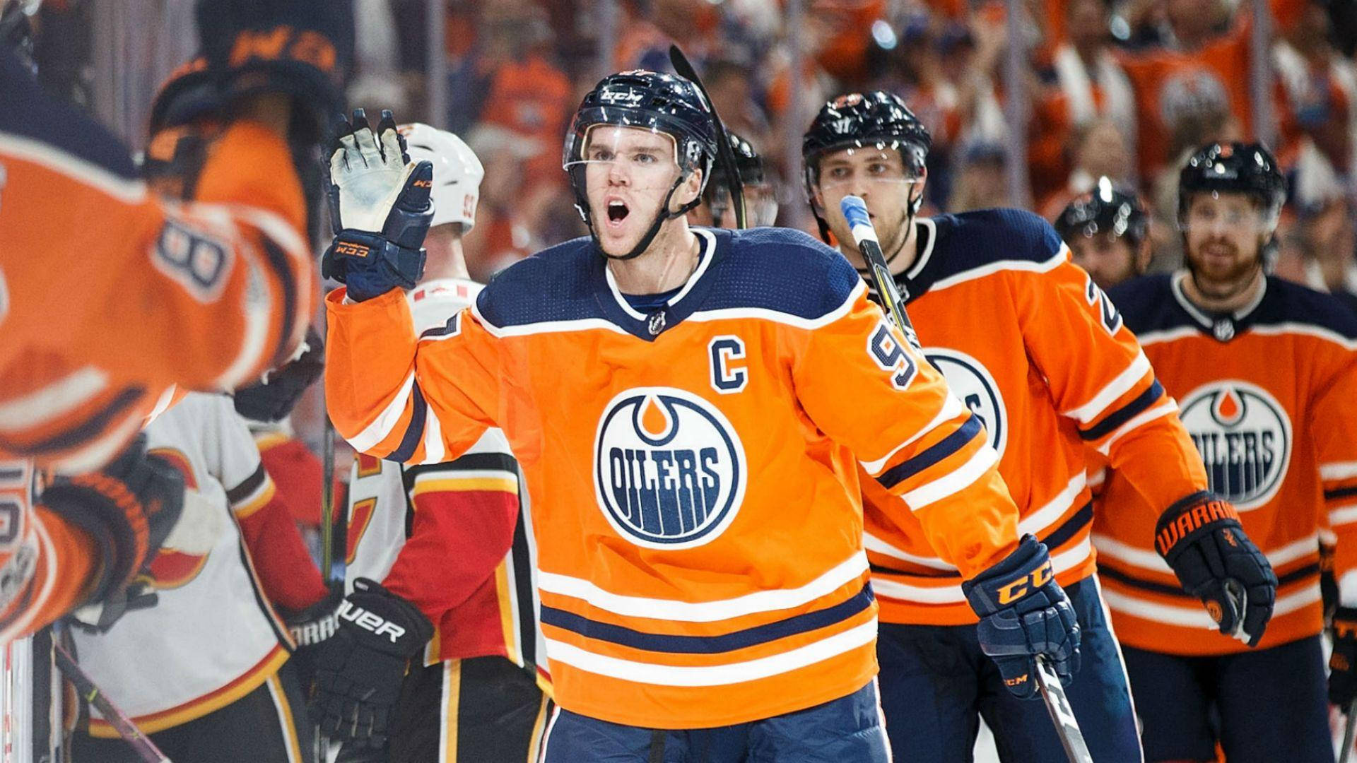 2019 National Hockey Player Connor Mcdavid Background