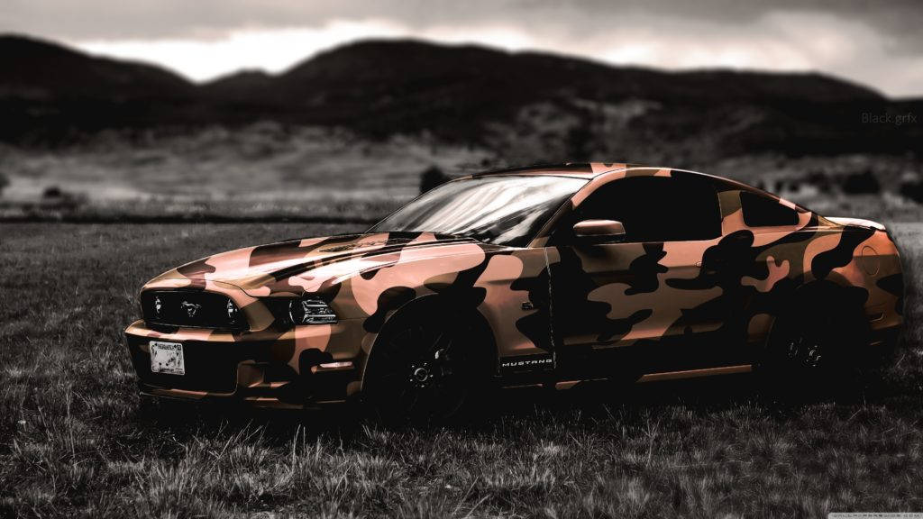 2020 Ford Mustang Hd Camouflage