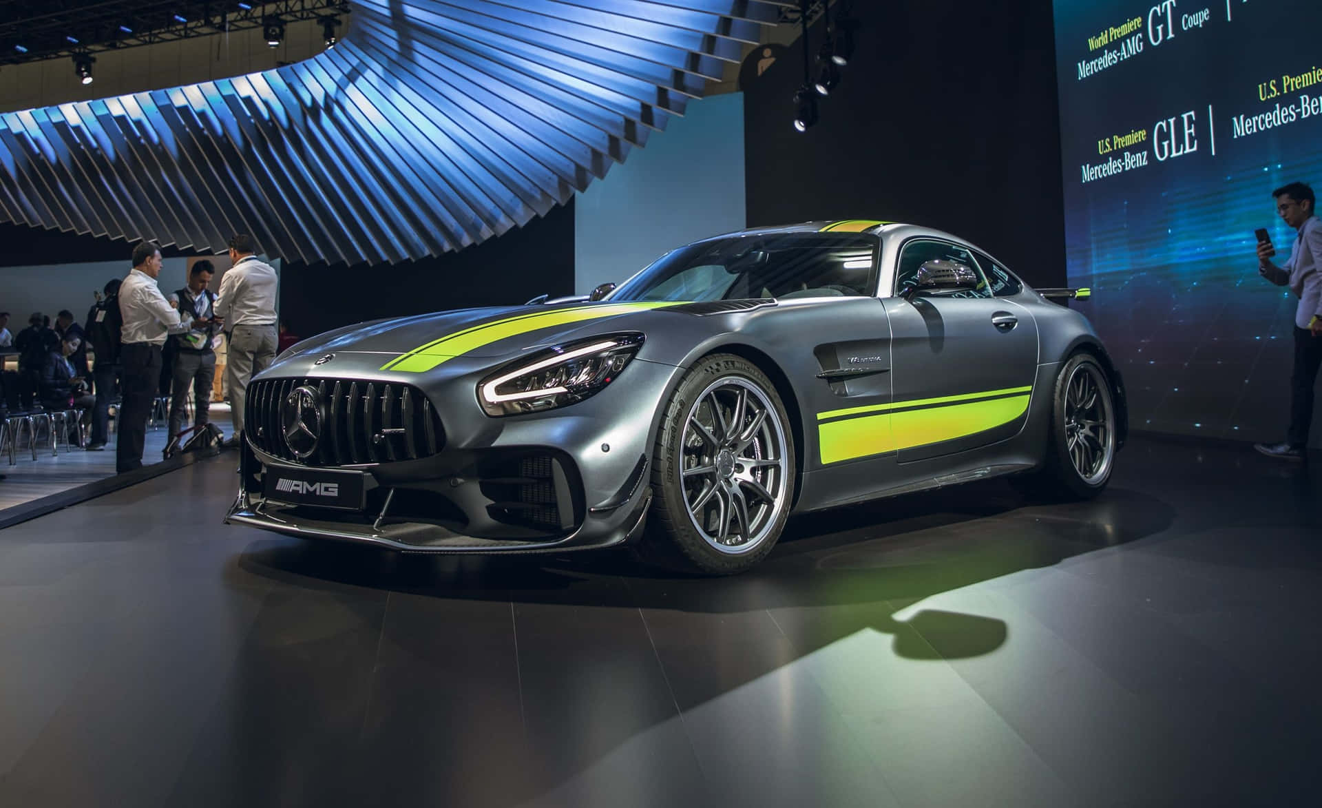 2020 Mercedes A M G G T R Pro Exhibit Background