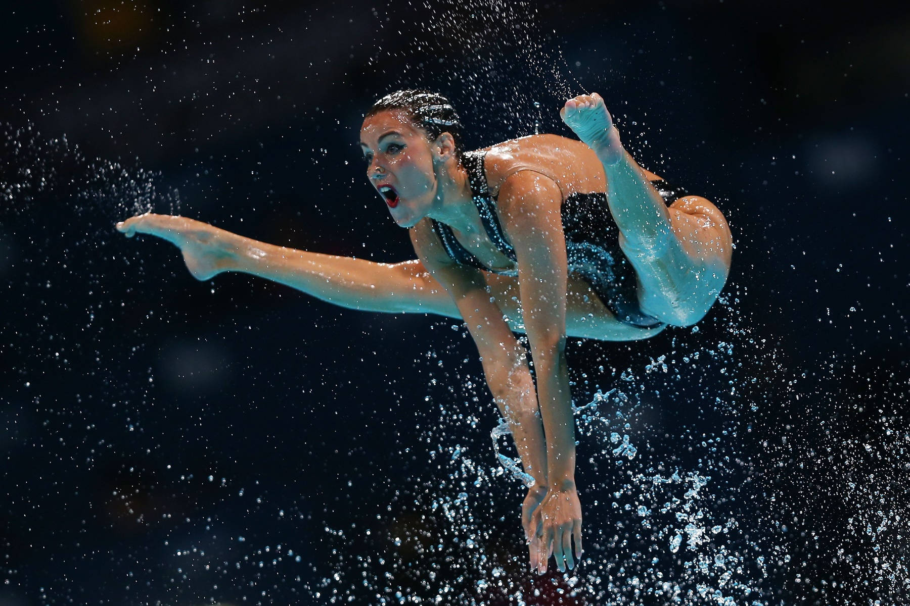 2020 Tokyo Olympics Synchronized Swimming Background