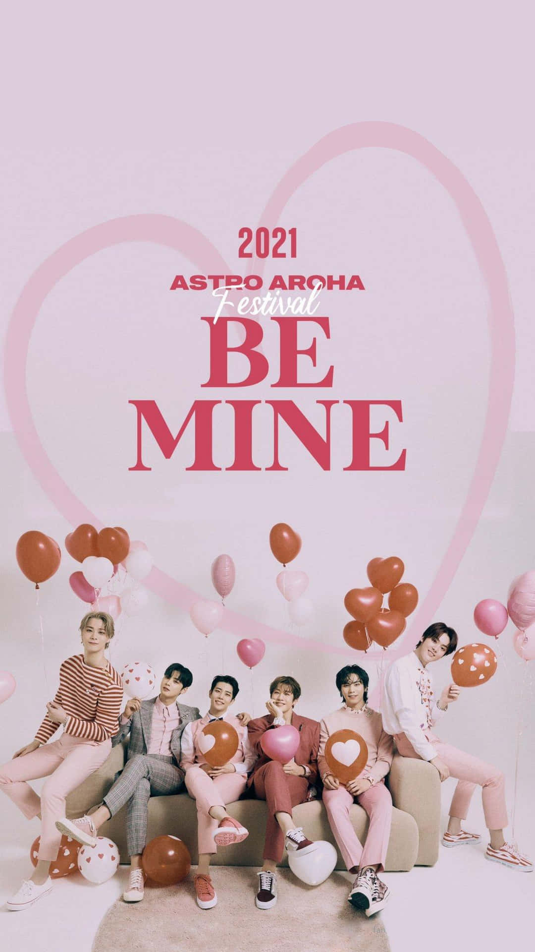 2021 A S T R O A R O H A Festival Be Mine Background