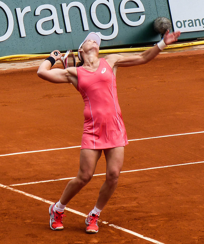 2021 French Open Tennis Player Samantha Stosur Background