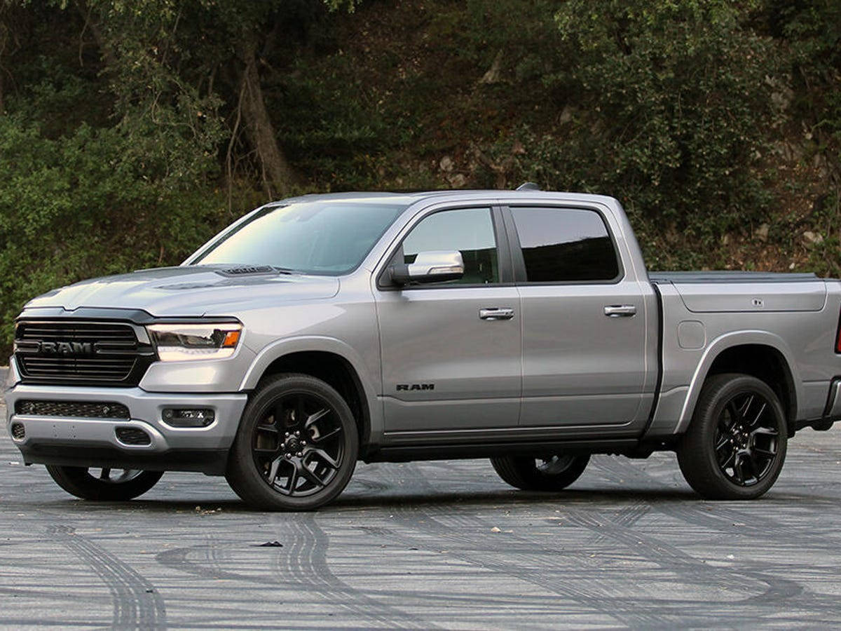 2021 Silver Ram Truck Background