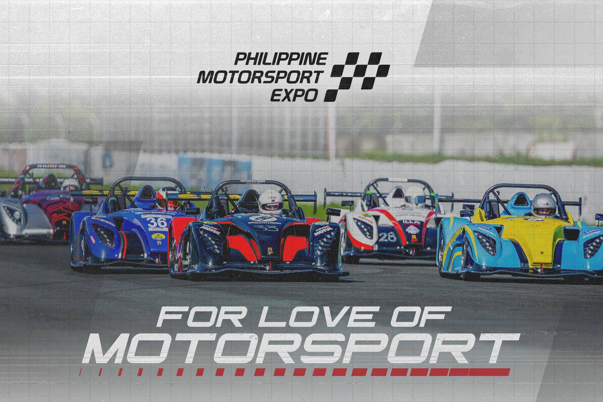 2022 Philippine Motorsport Expo Poster Background