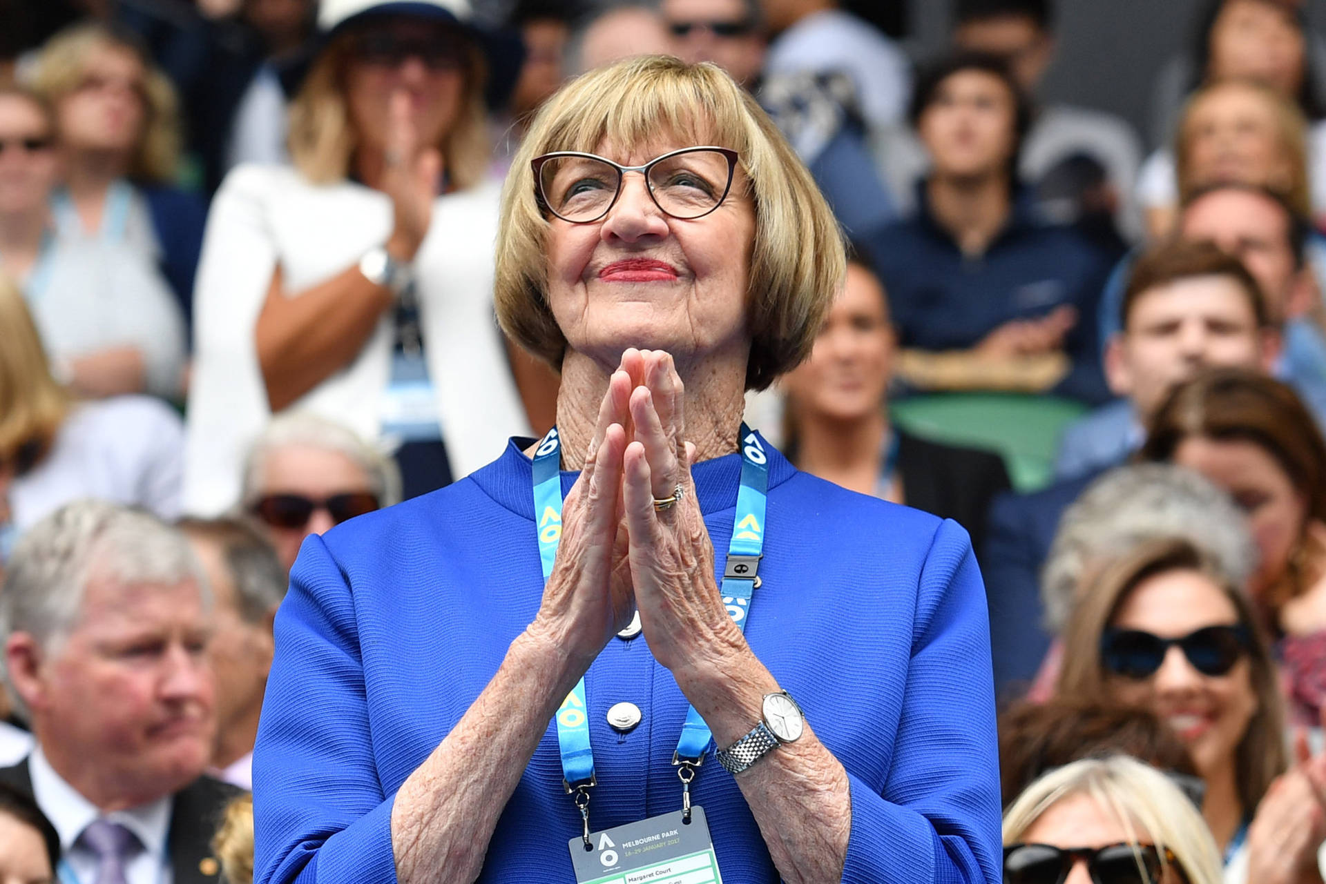 2022 Photo Minister Margaret Court Background