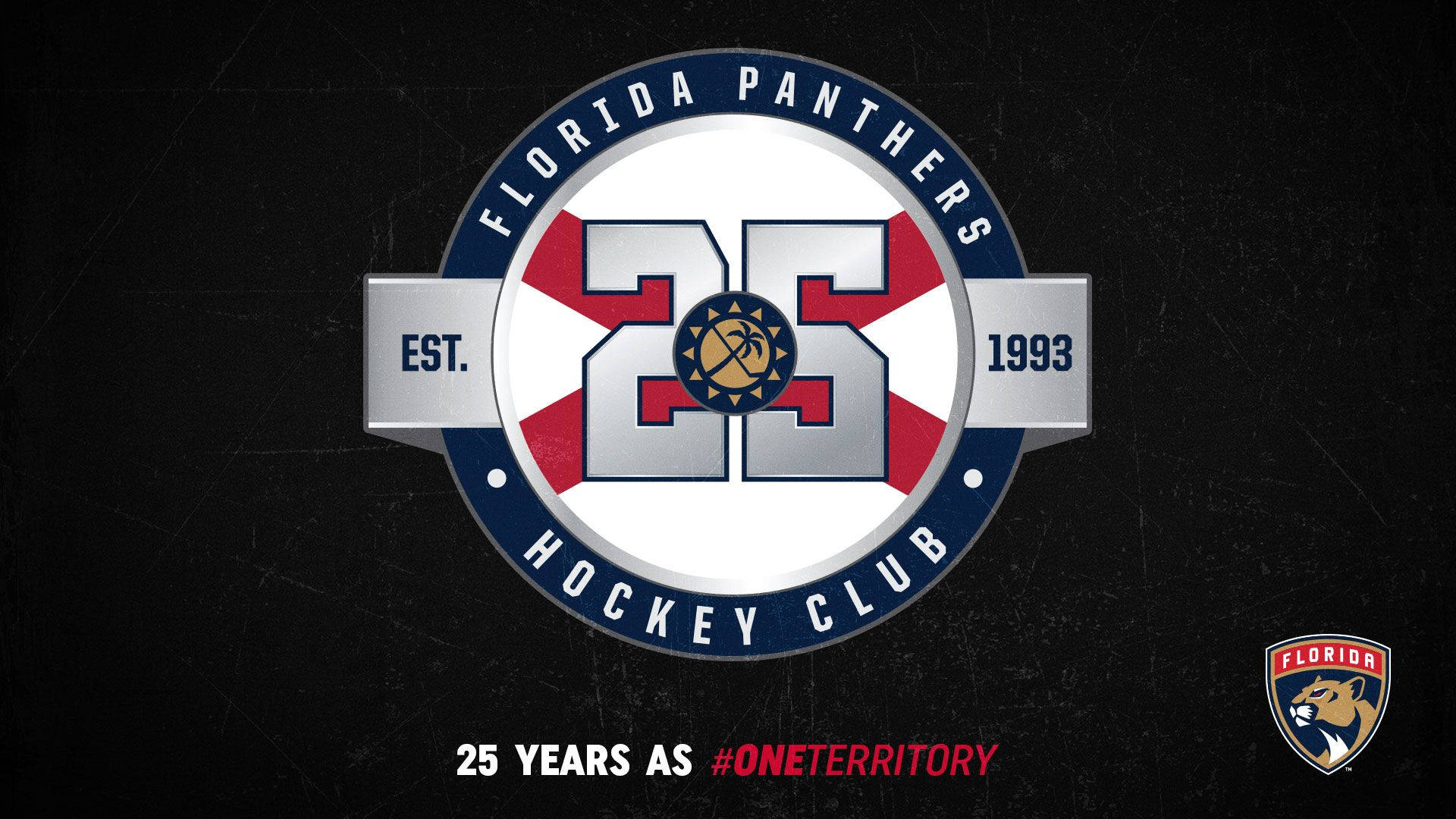 25 Years As Florida Panthers Background