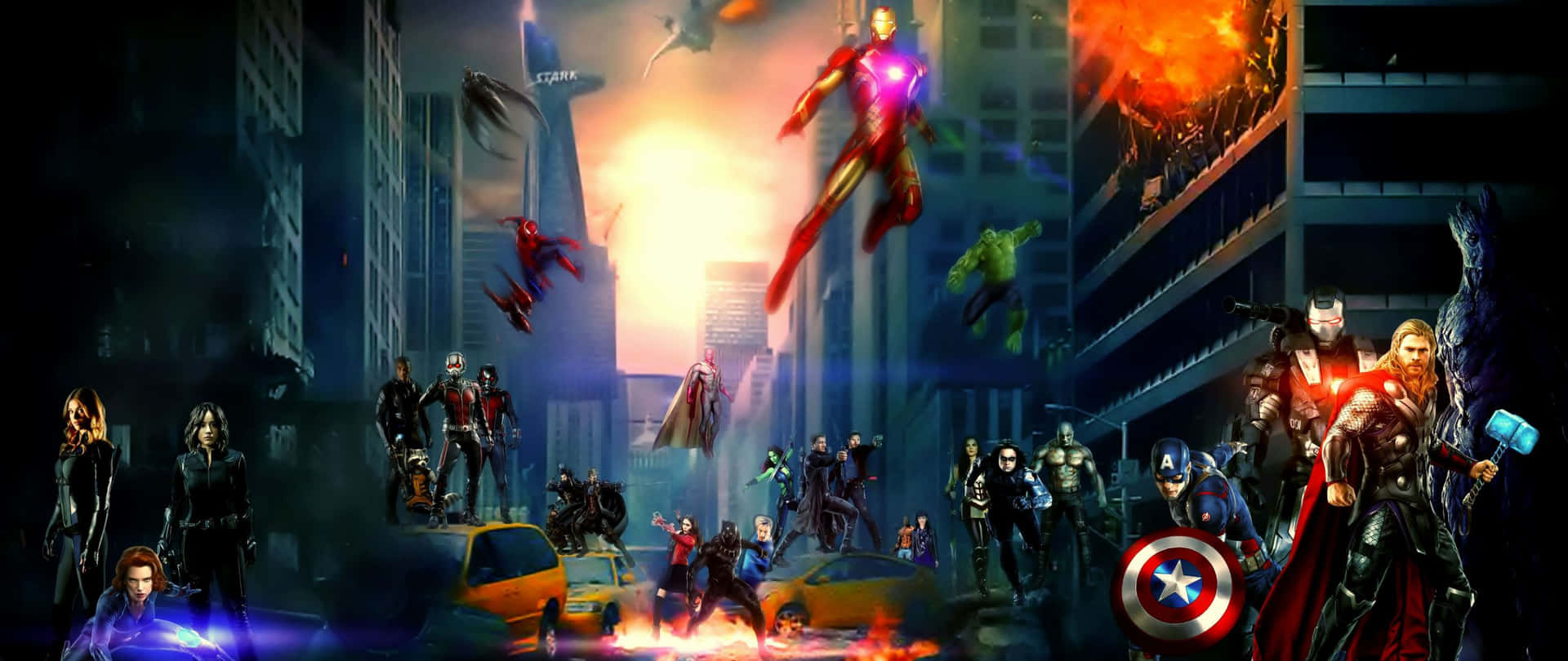 2560 X 1080 2012 Avengers Marvel