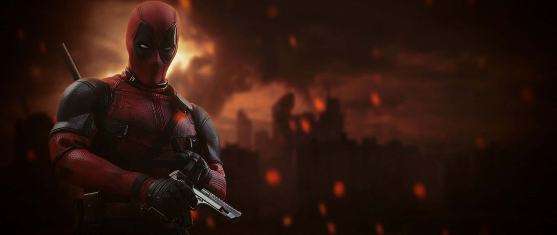 2560 X 1080 Marvel Comics Deadpool