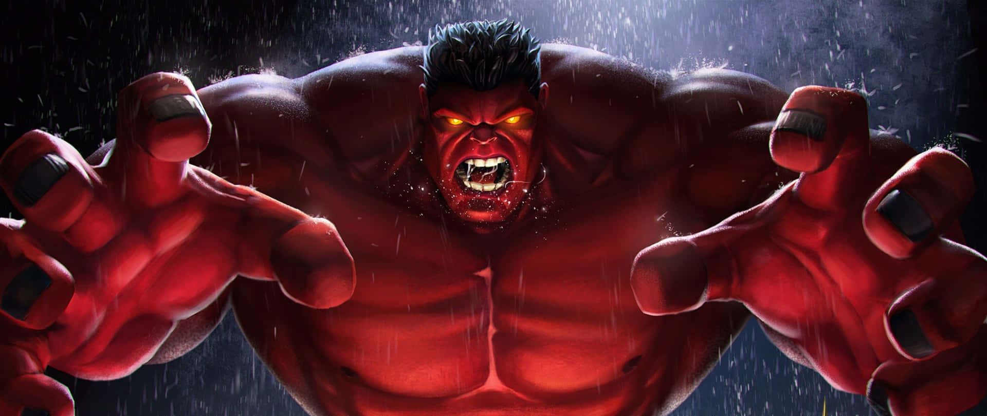 2560 X 1080 Marvel The Hulk Background