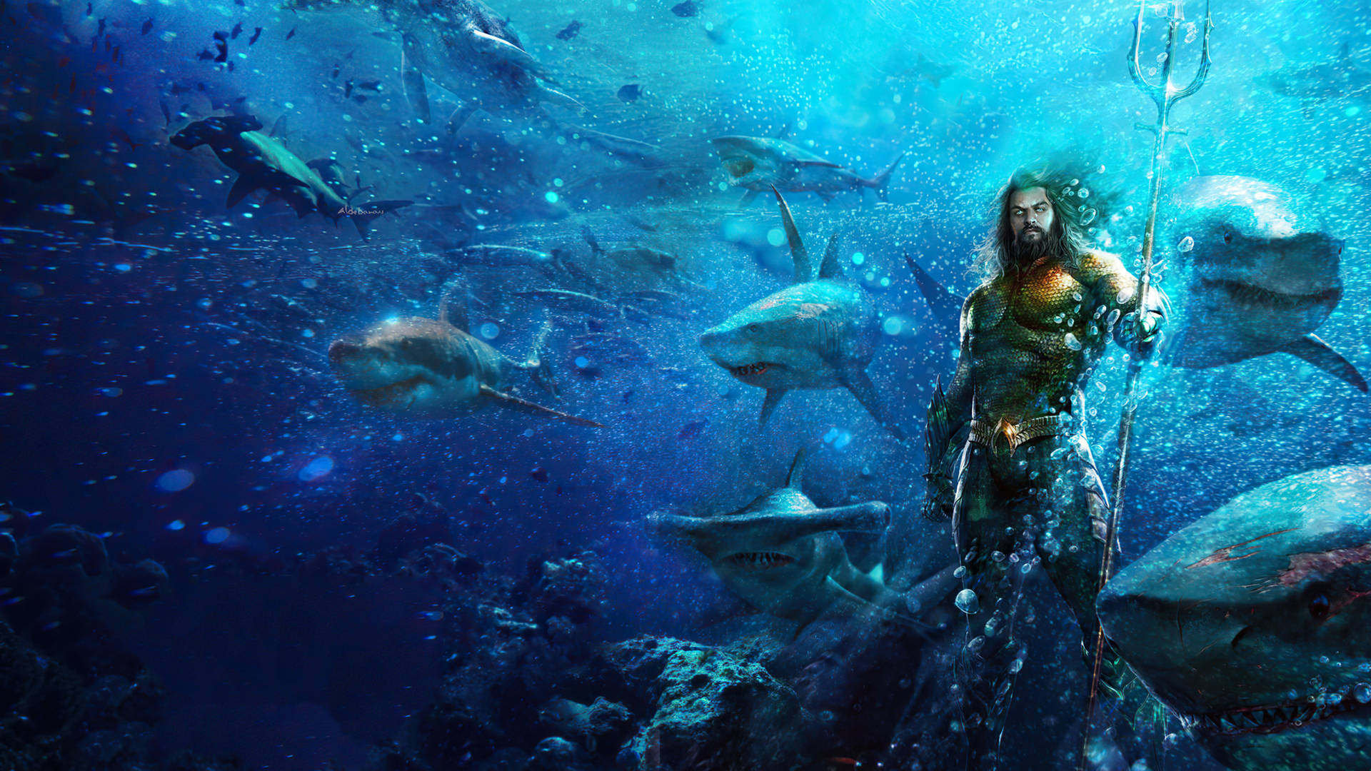 2560 X 1440 Aquaman Under The Sea