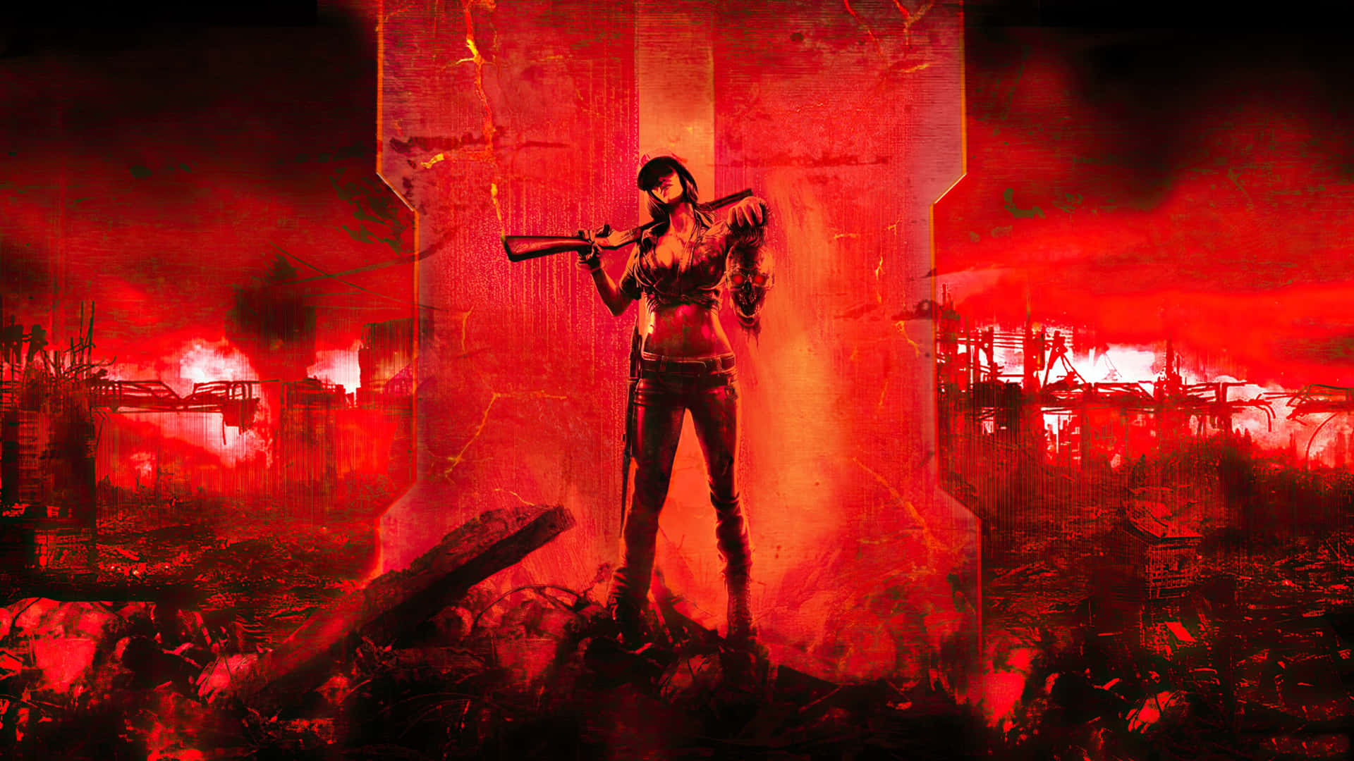 2560 X 1440 Black Ops 2 Girl Character
