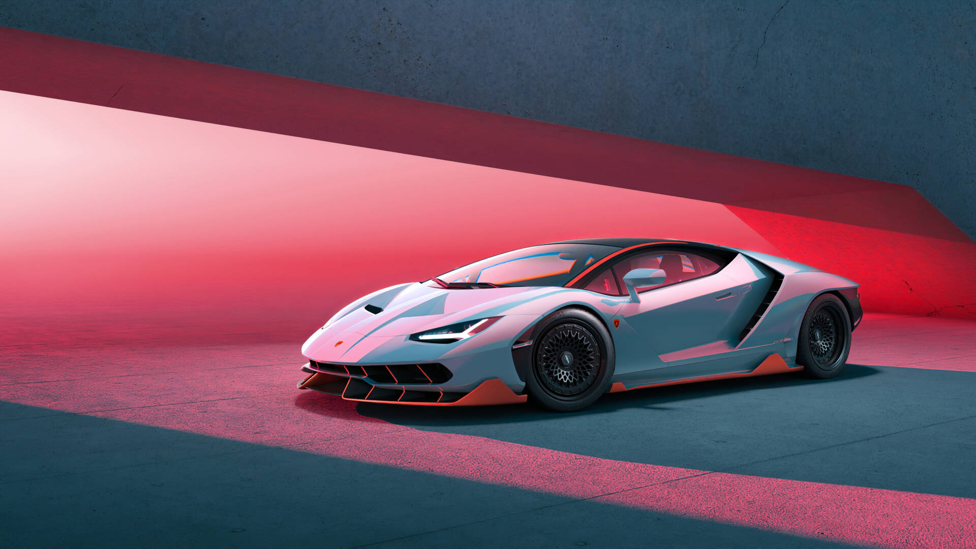 2560 X 1440 Car White Lamborghini Centenario