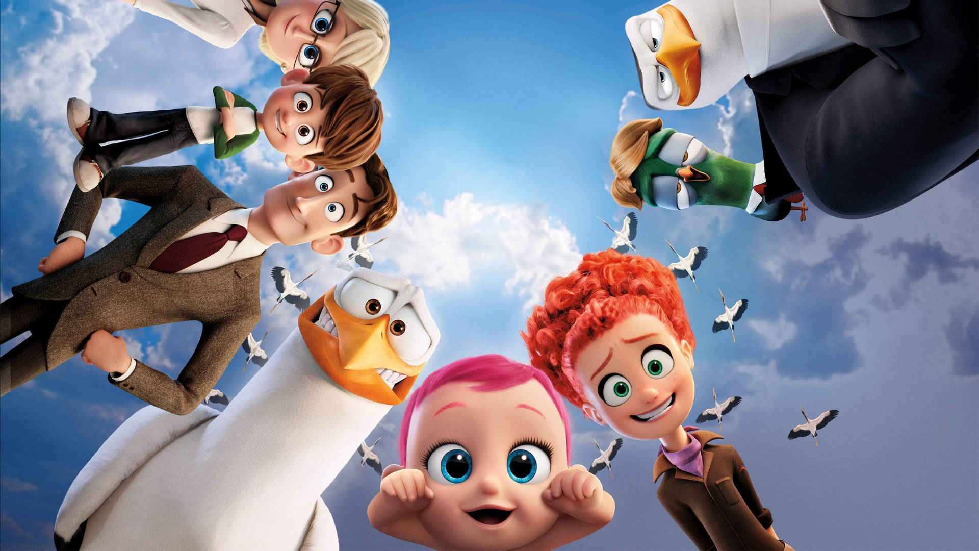 2560 X 1440 Cute Movie Storks