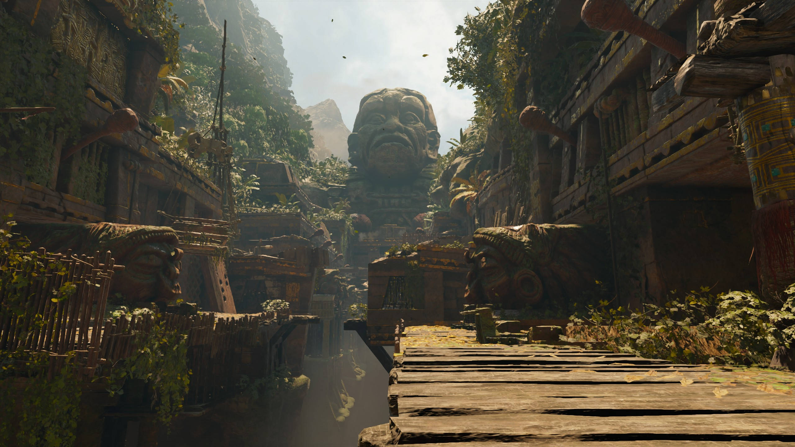 2560 X 1440 Tomb Raider Ancient Ruins Background