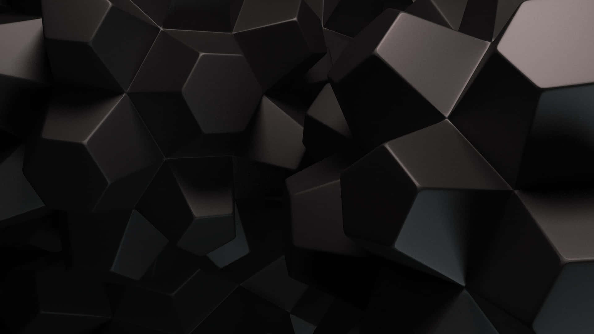 2560x1440 Black Square Abstract Background