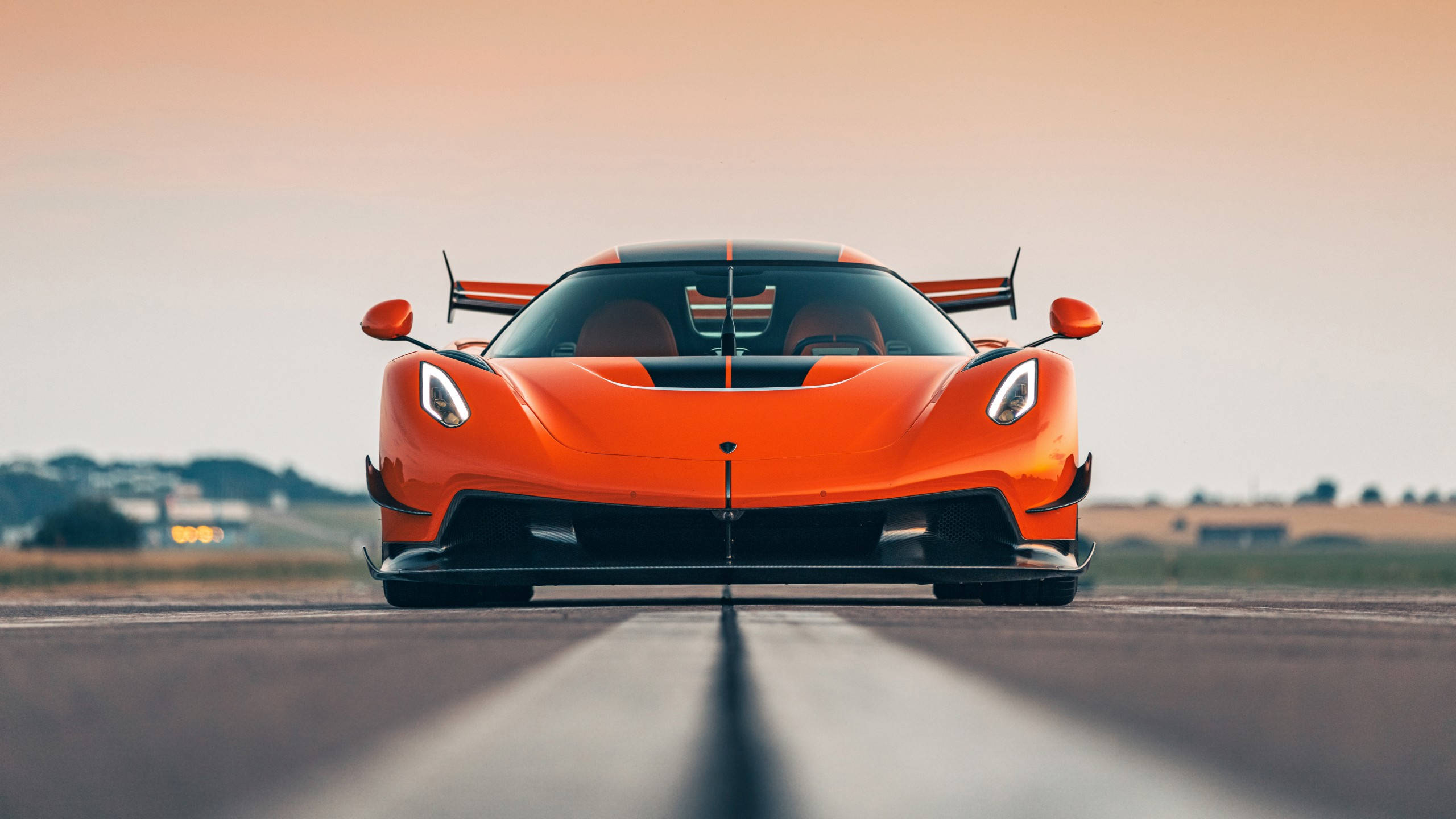 2560x1440 Car Orange Koenigsegg Jesko