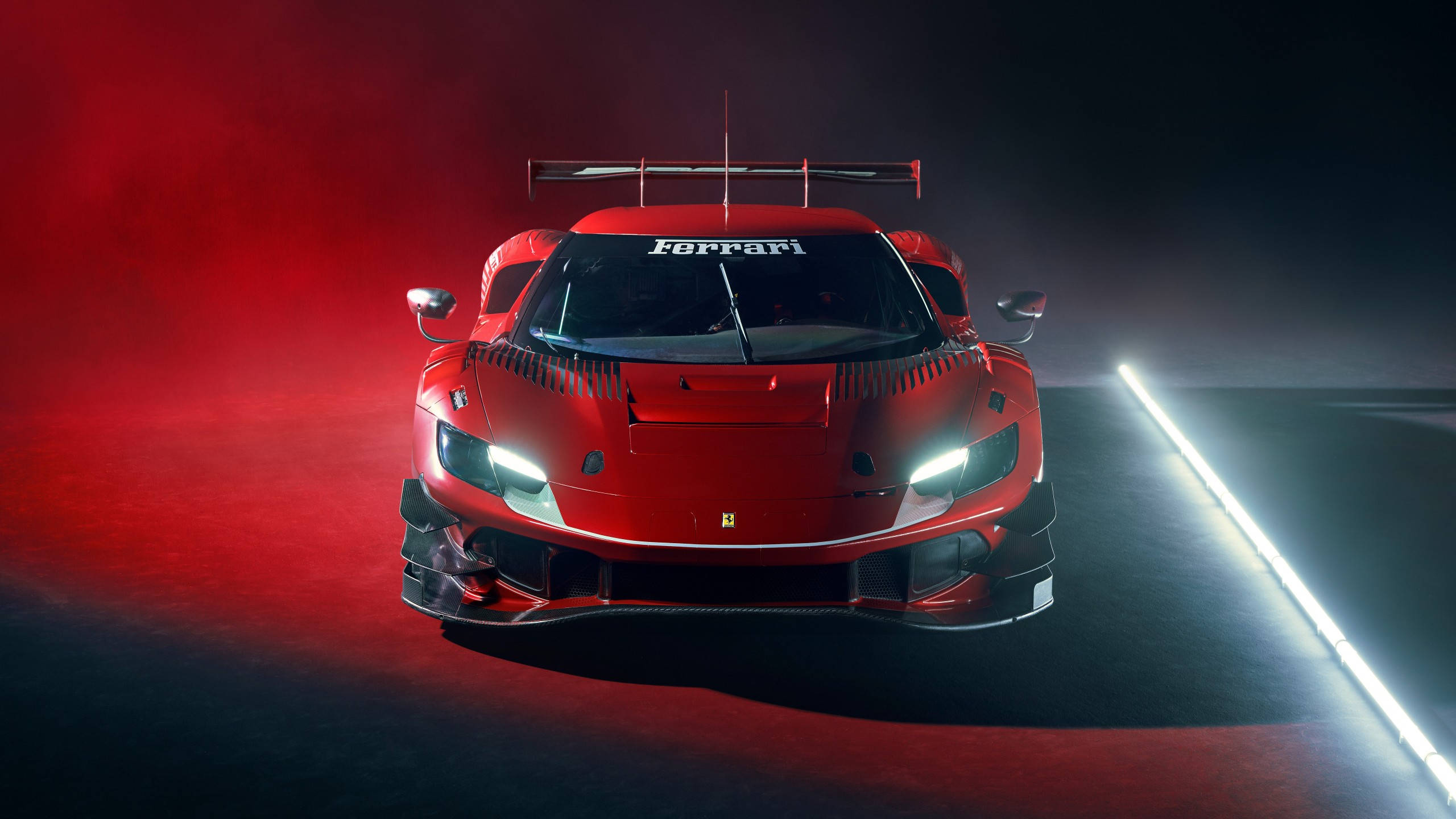 2560x1440 Car Red Mercedes-amg Project One Background