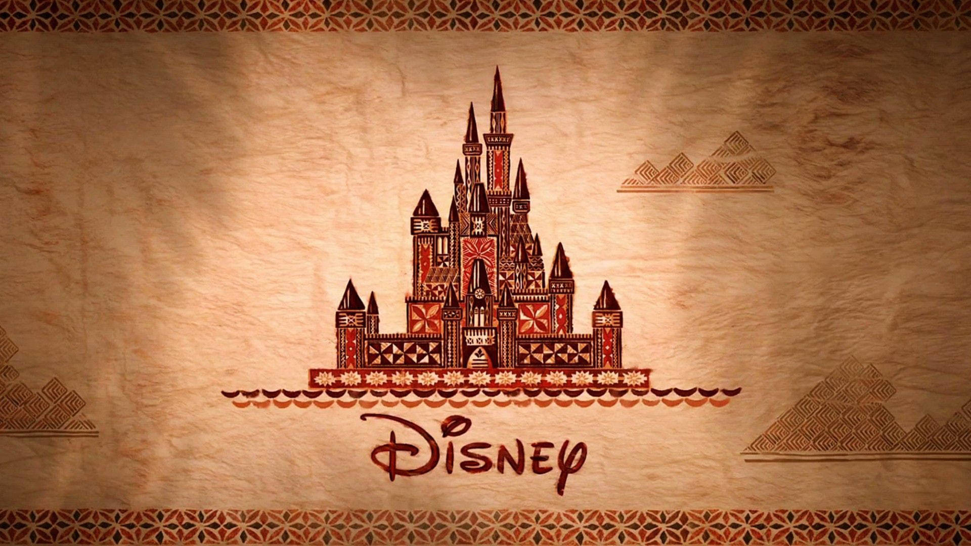 2560x1440 Disney Castle Scroll