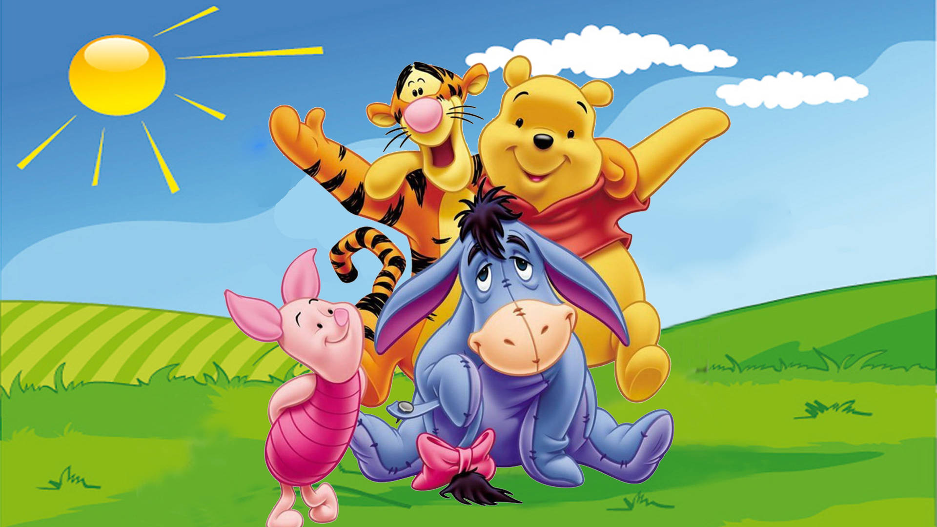 2560x1440 Disney Winnie And Friends