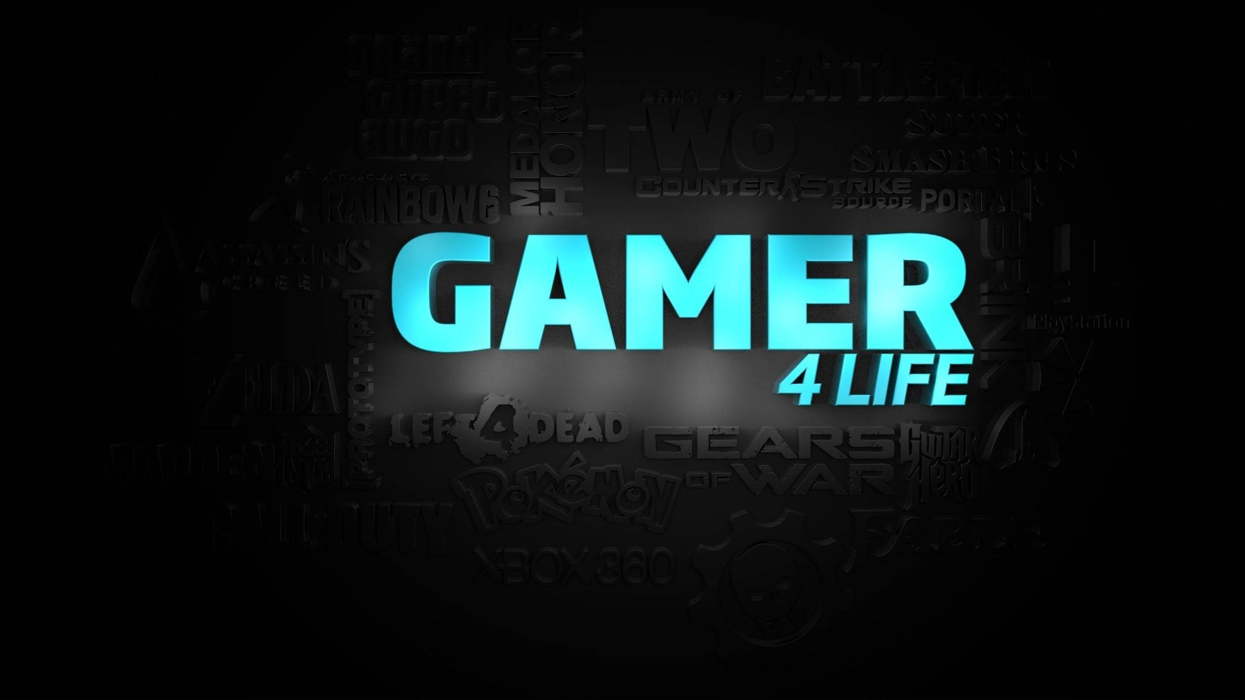 2560x1440 Gaming Gamer 4 Life Background