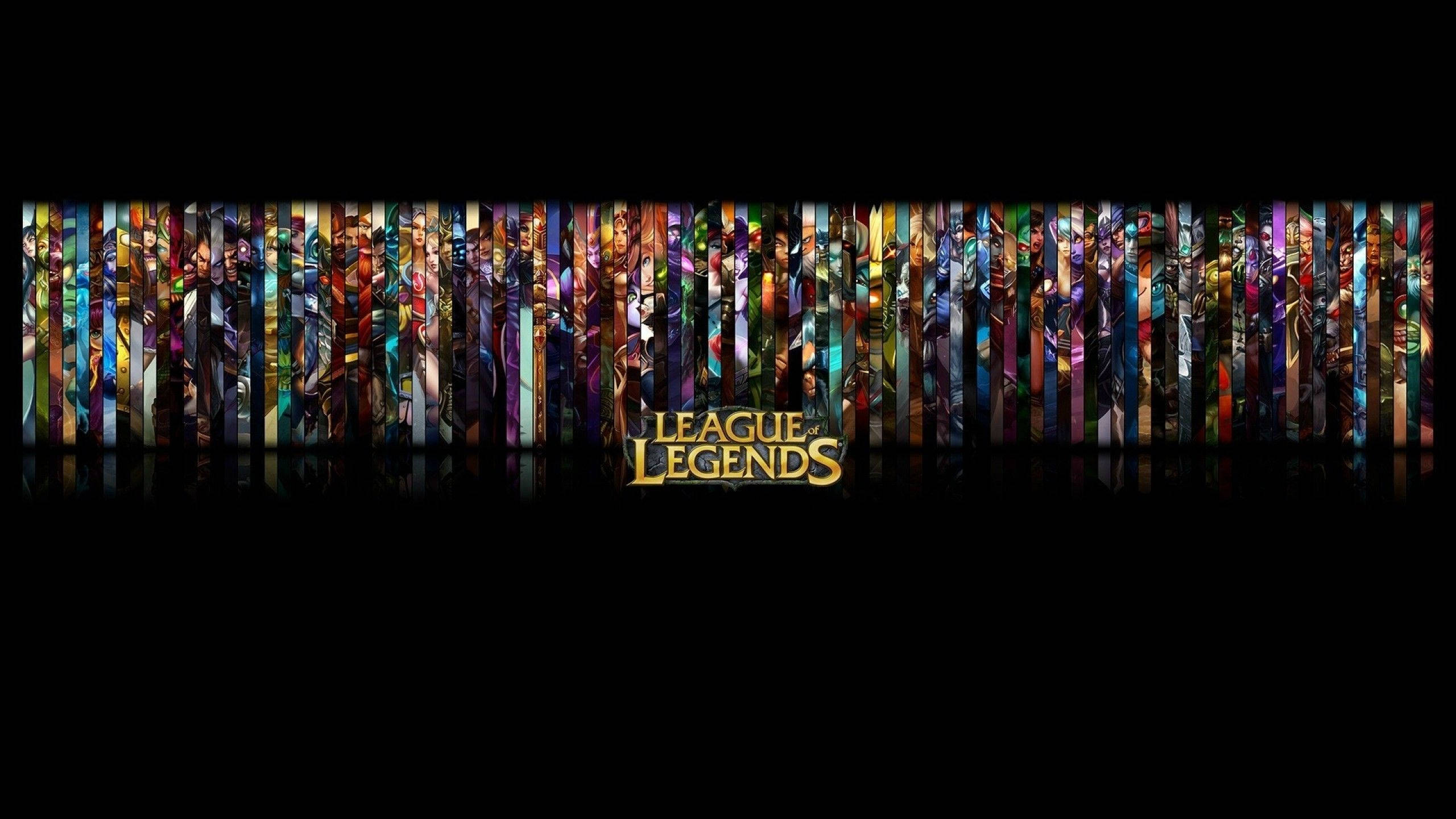 2560x1440 Gaming League Of Legends Heroes Background