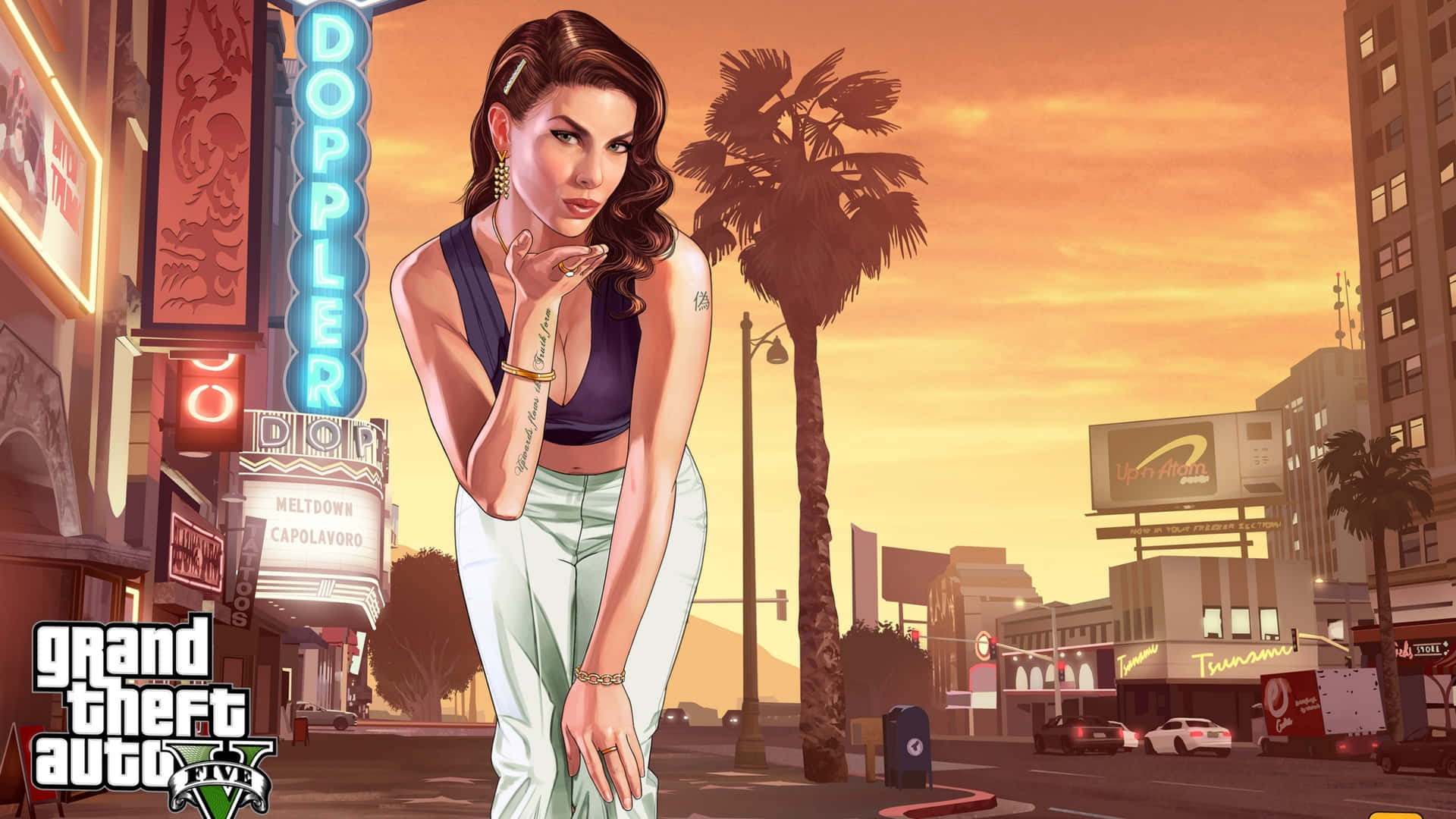 2560x1440 Gta 5 Protagonist Starlet