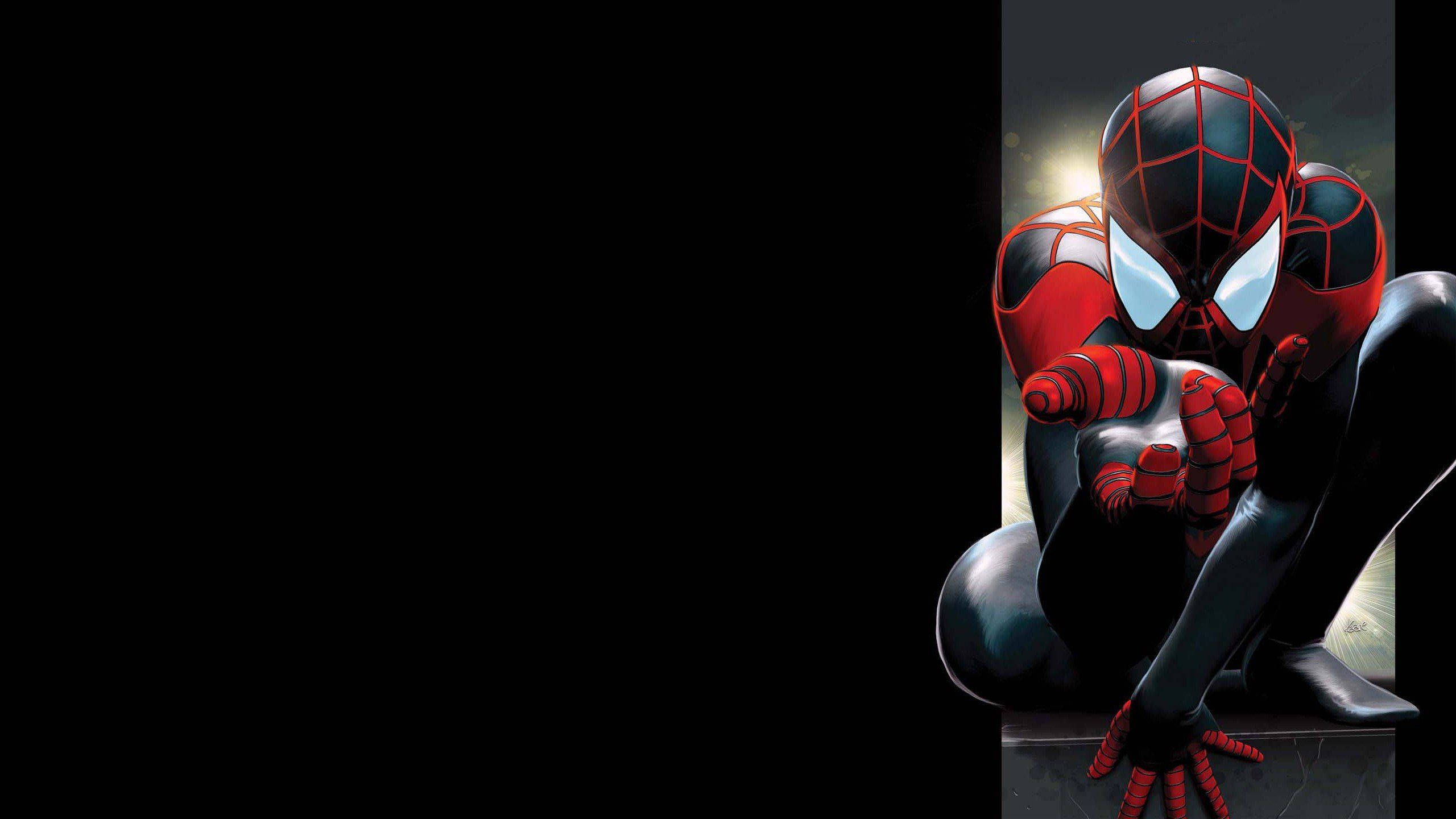 2560x1440 Marvel Spider-man Black Aesthetic