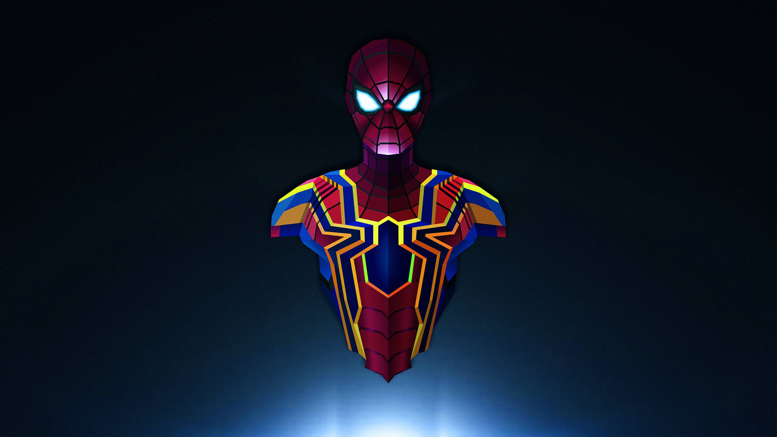 2560x1440 Marvel Spider-man Iron Spider