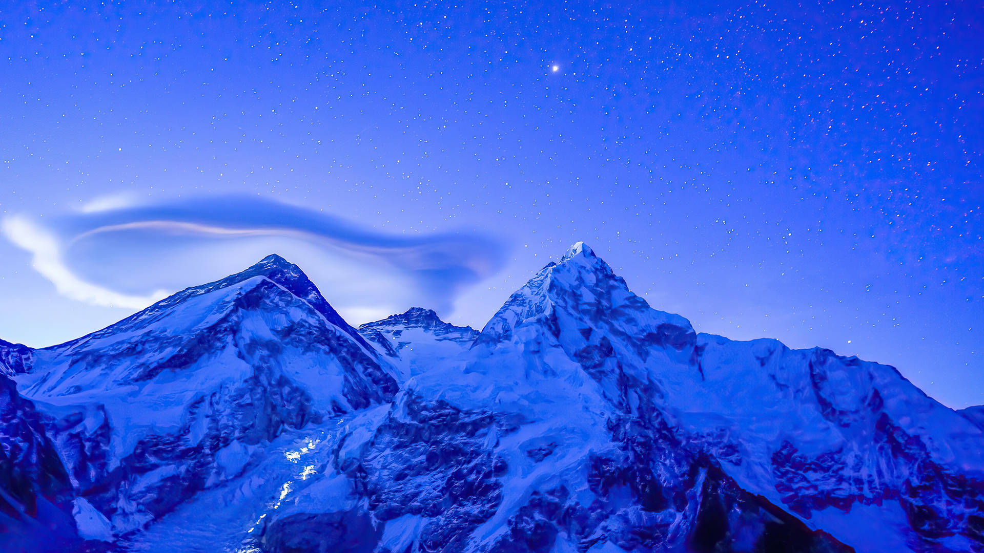 2560x1440 Nature Mount Everest Background