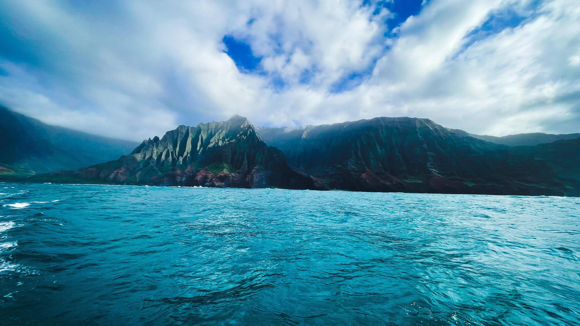 2560x1440 Nature Na Pali Coast Background