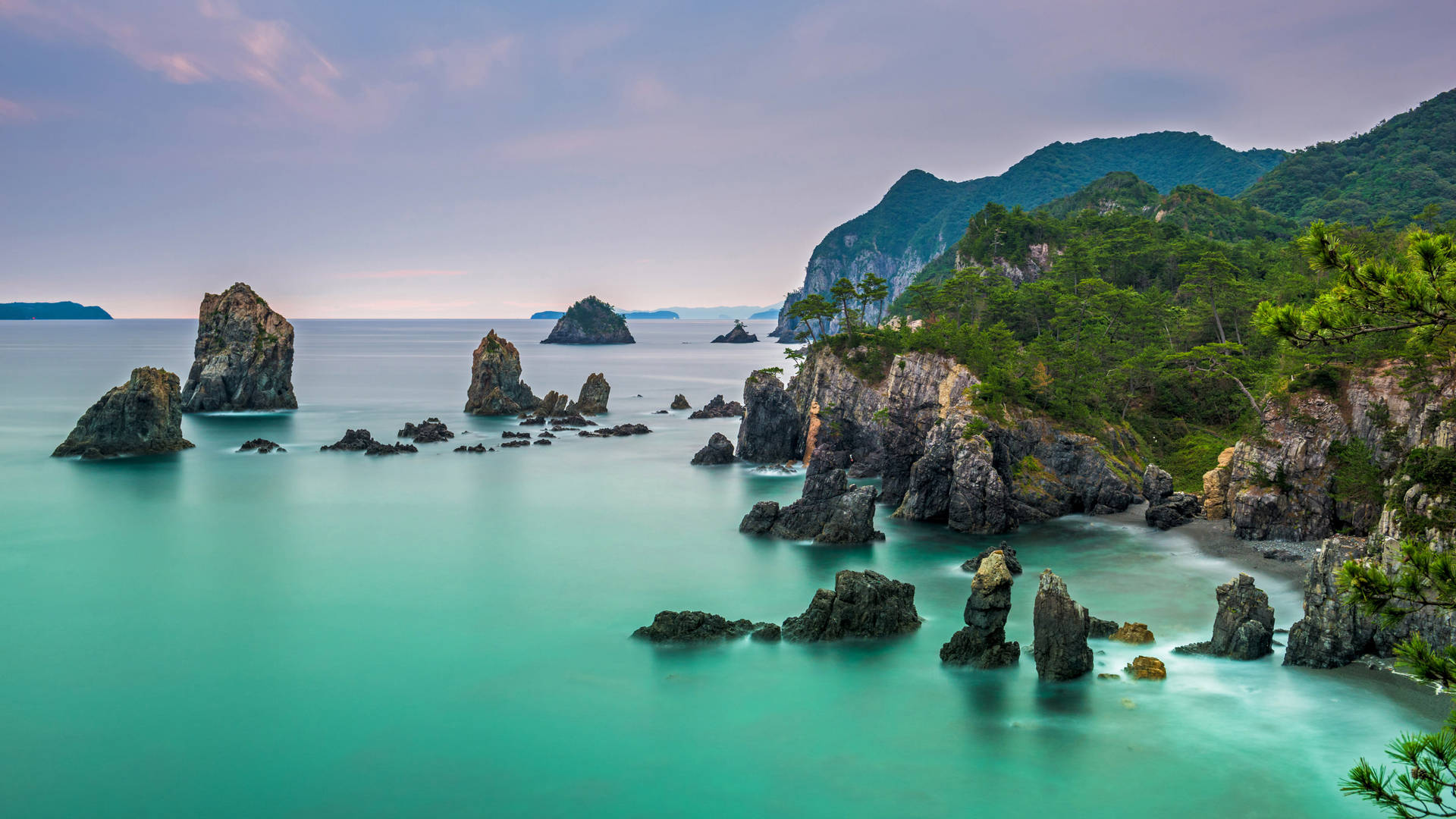 2560x1440 Nature Omijima Island Background