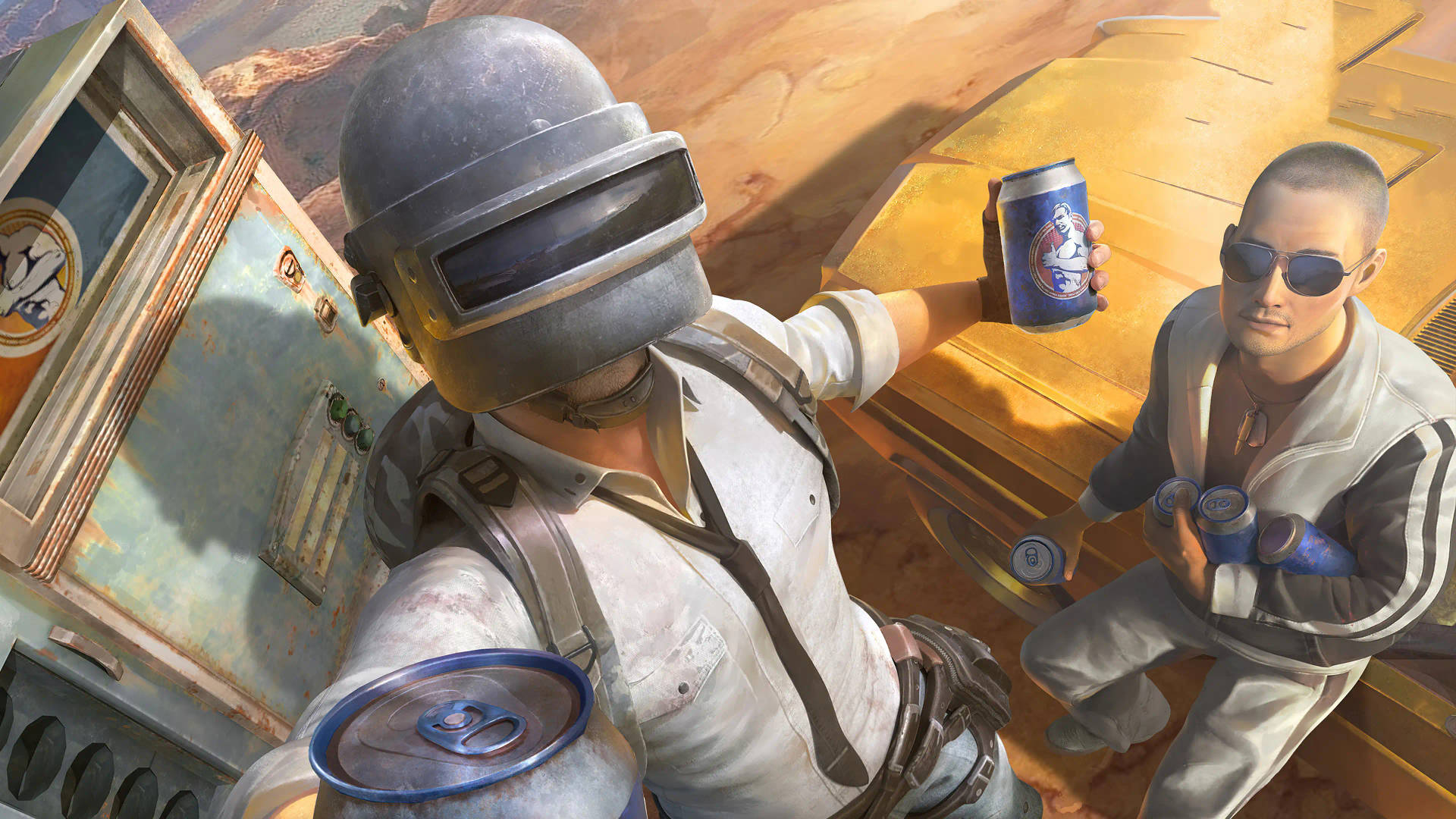 2560x1440 Pubg Drinking Background